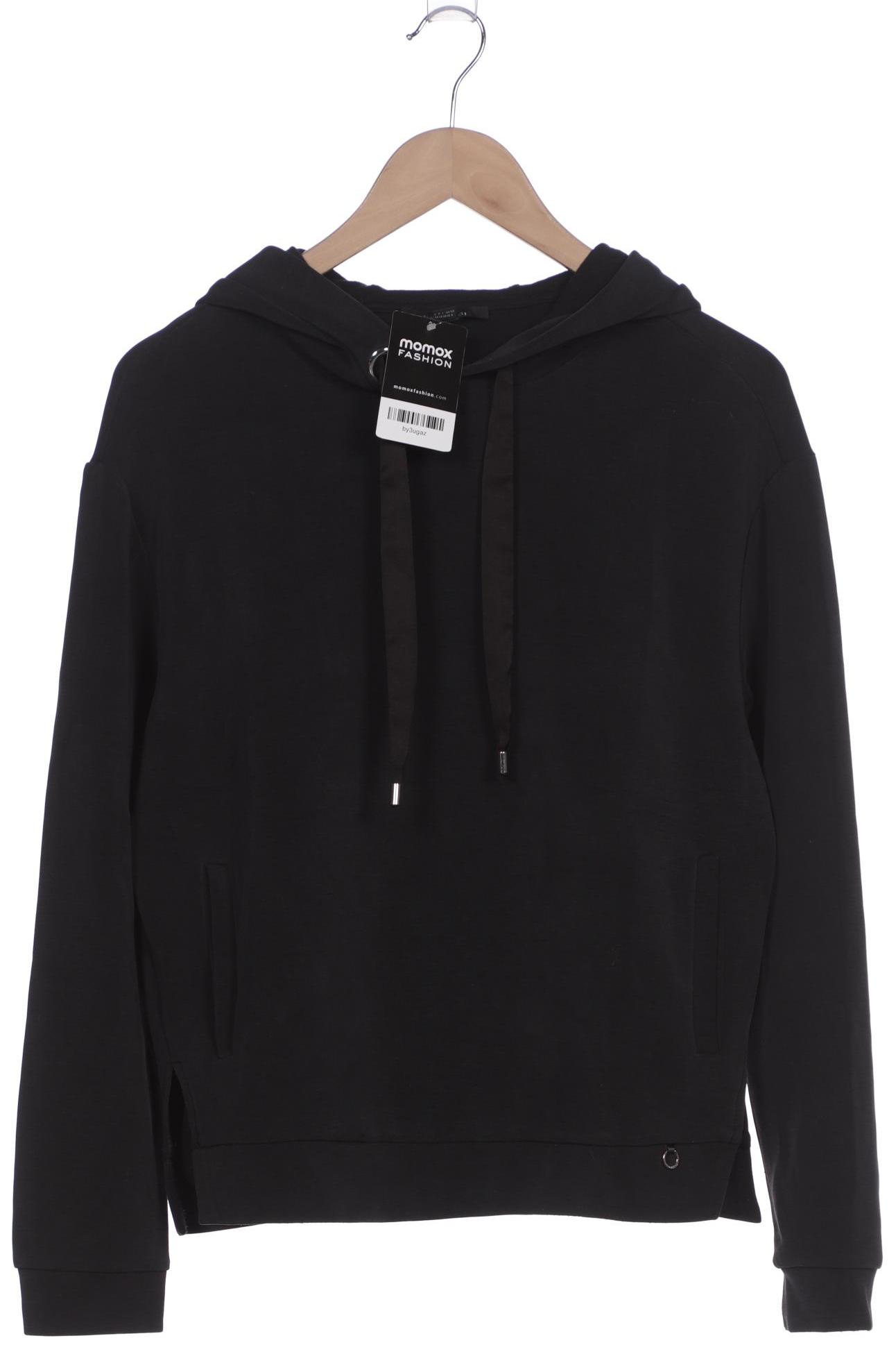 

Comma Damen Kapuzenpullover, schwarz, Gr. 36