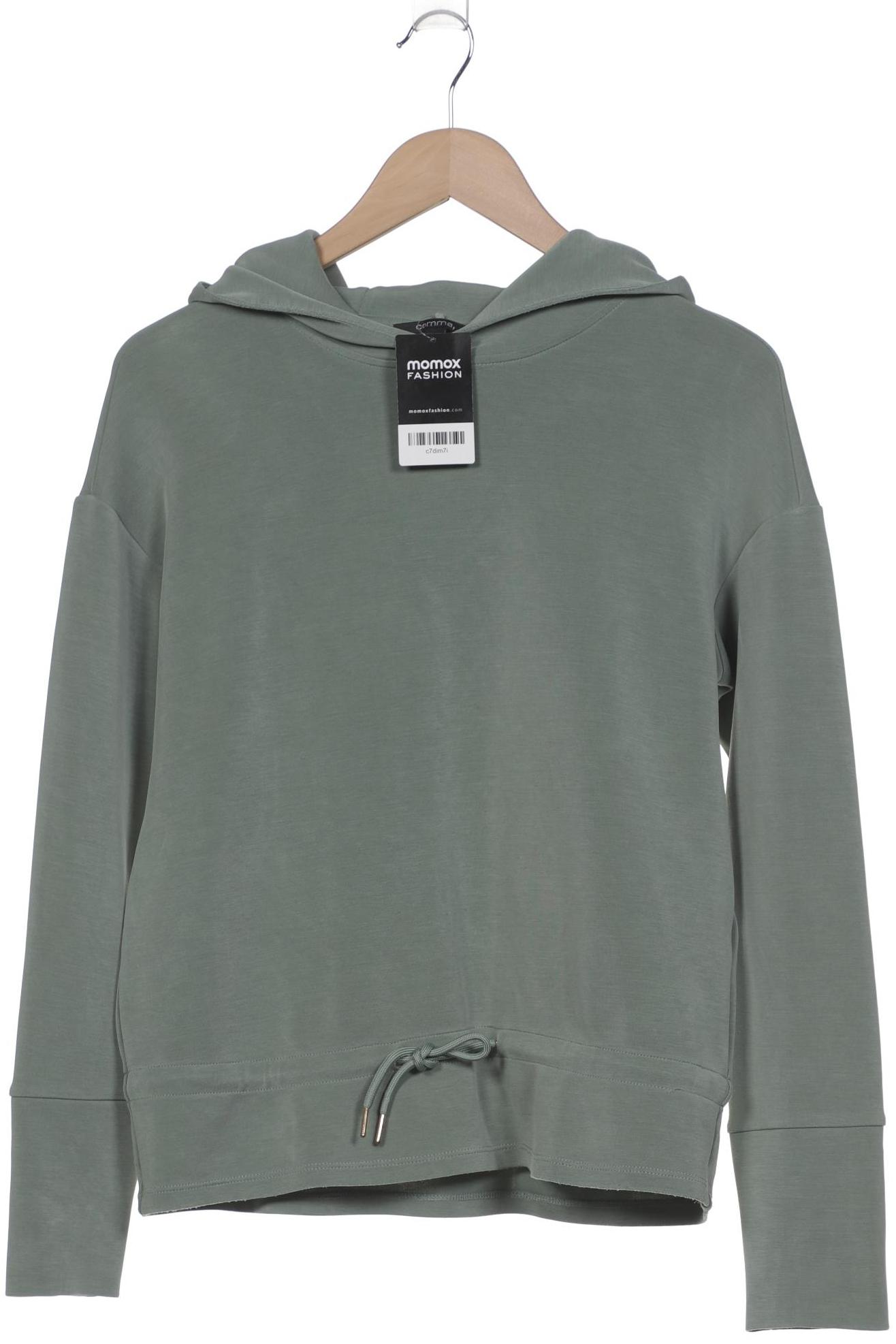 

Comma Damen Kapuzenpullover, grün, Gr. 36