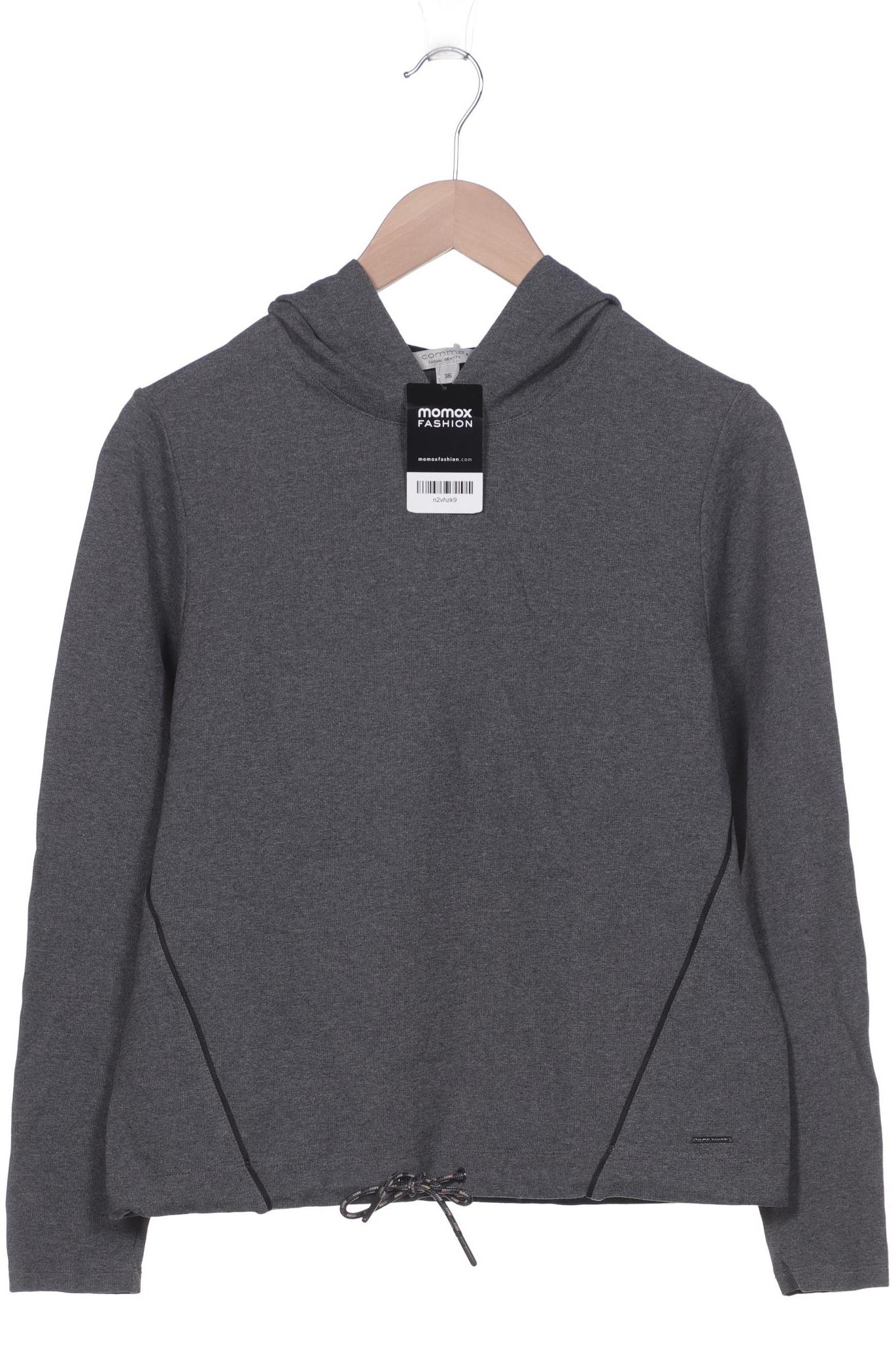 

Comma Damen Kapuzenpullover, grau, Gr. 36