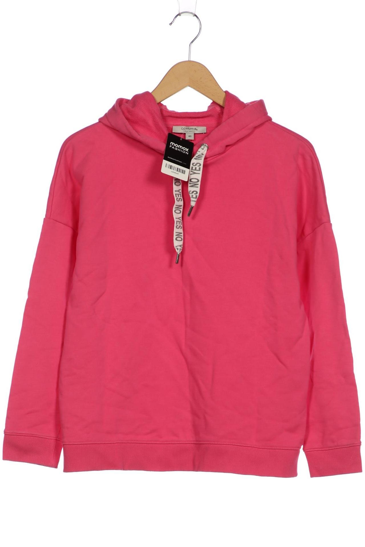 

Comma Damen Kapuzenpullover, pink, Gr. 40