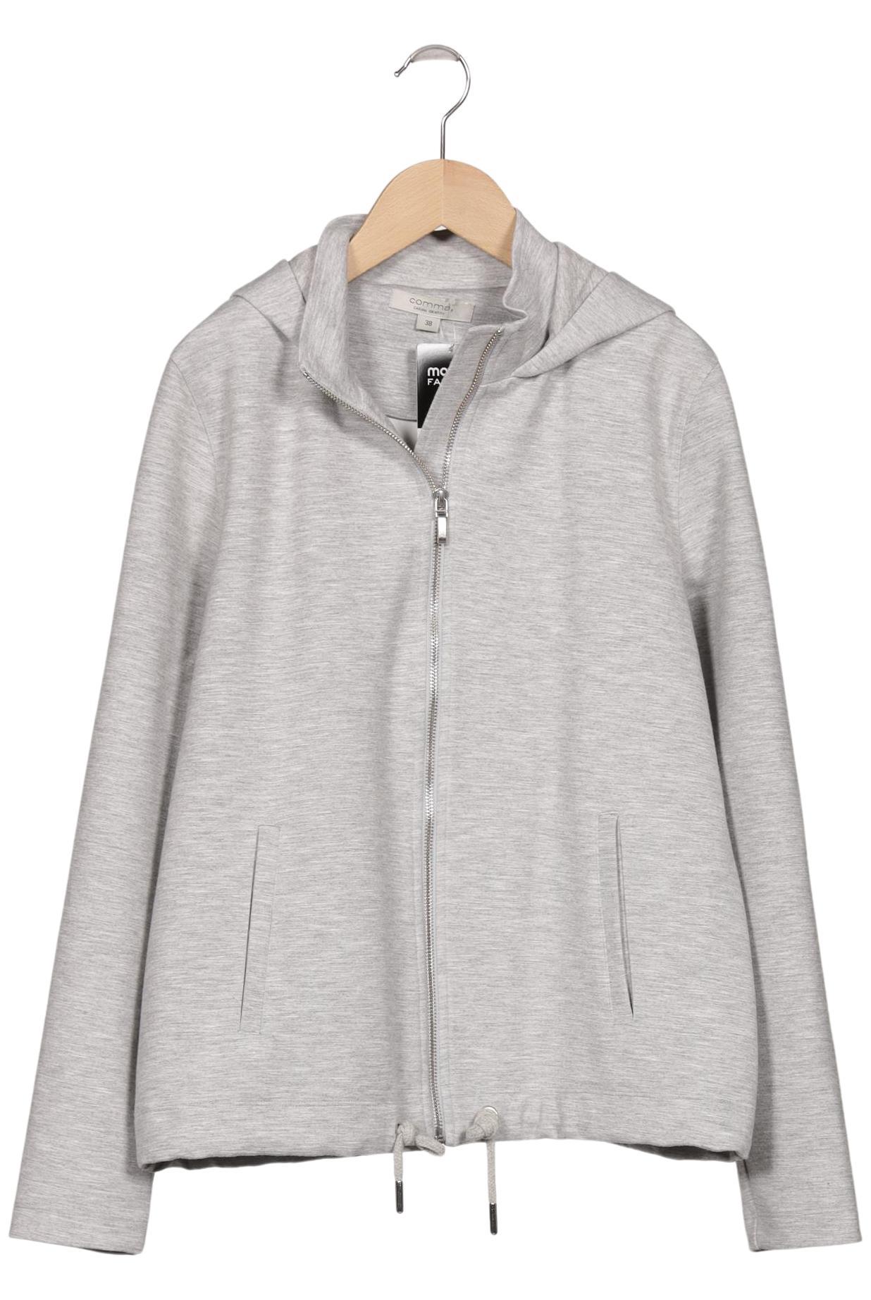 

Comma Damen Kapuzenpullover, grau, Gr. 38