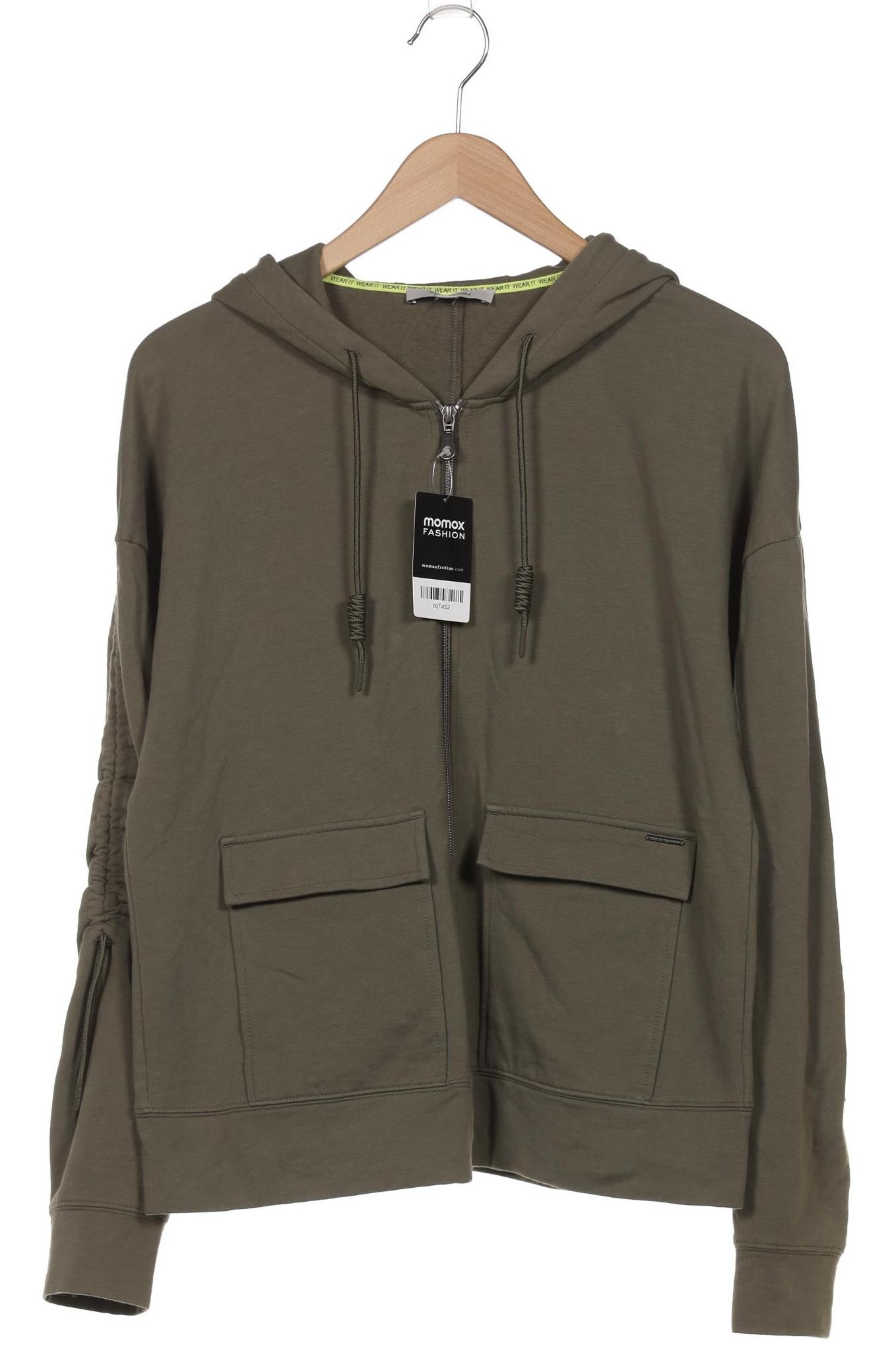 

Comma Damen Kapuzenpullover, grün, Gr. 36