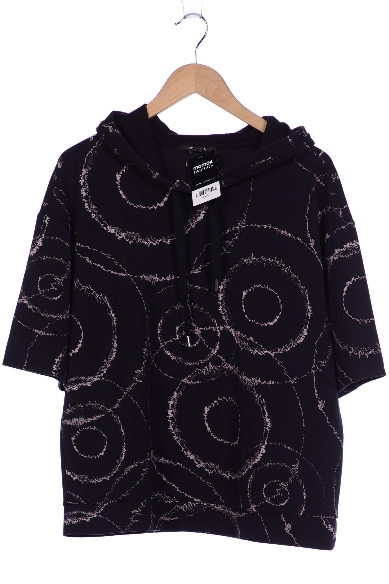 

Comma Damen Kapuzenpullover, marineblau, Gr. 46