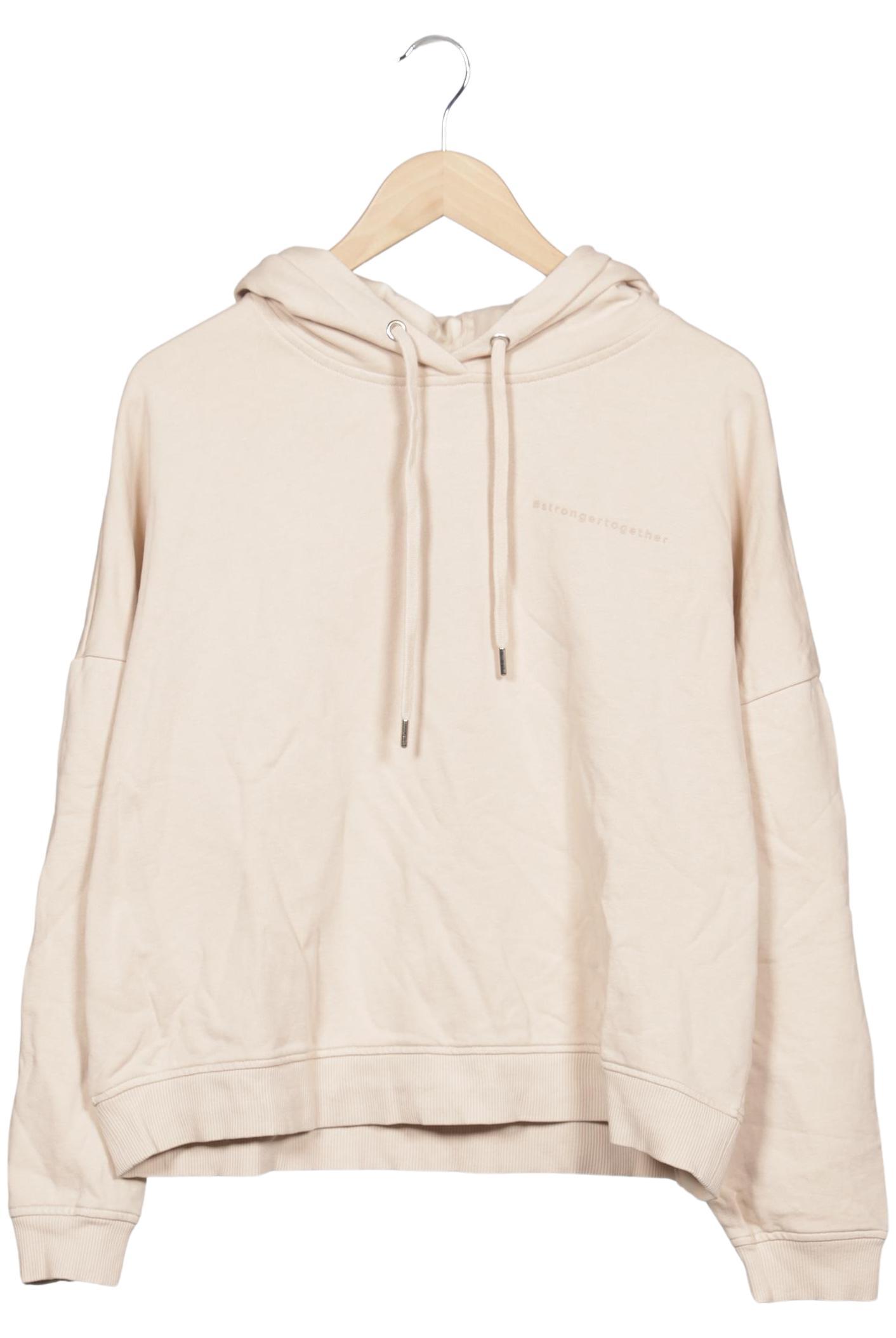 

Comma Damen Kapuzenpullover, beige, Gr. 40