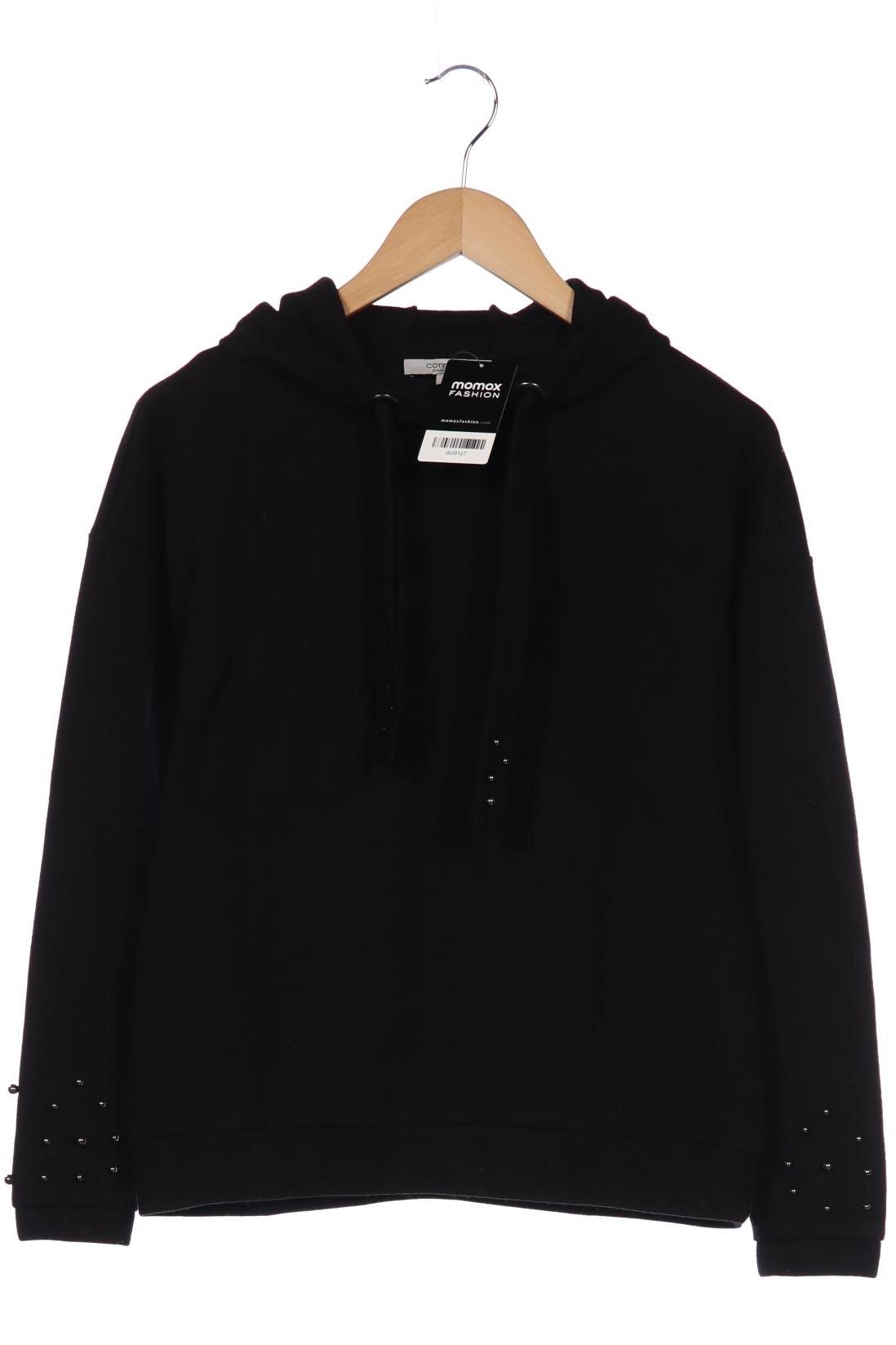 

Comma Damen Kapuzenpullover, schwarz, Gr. 34