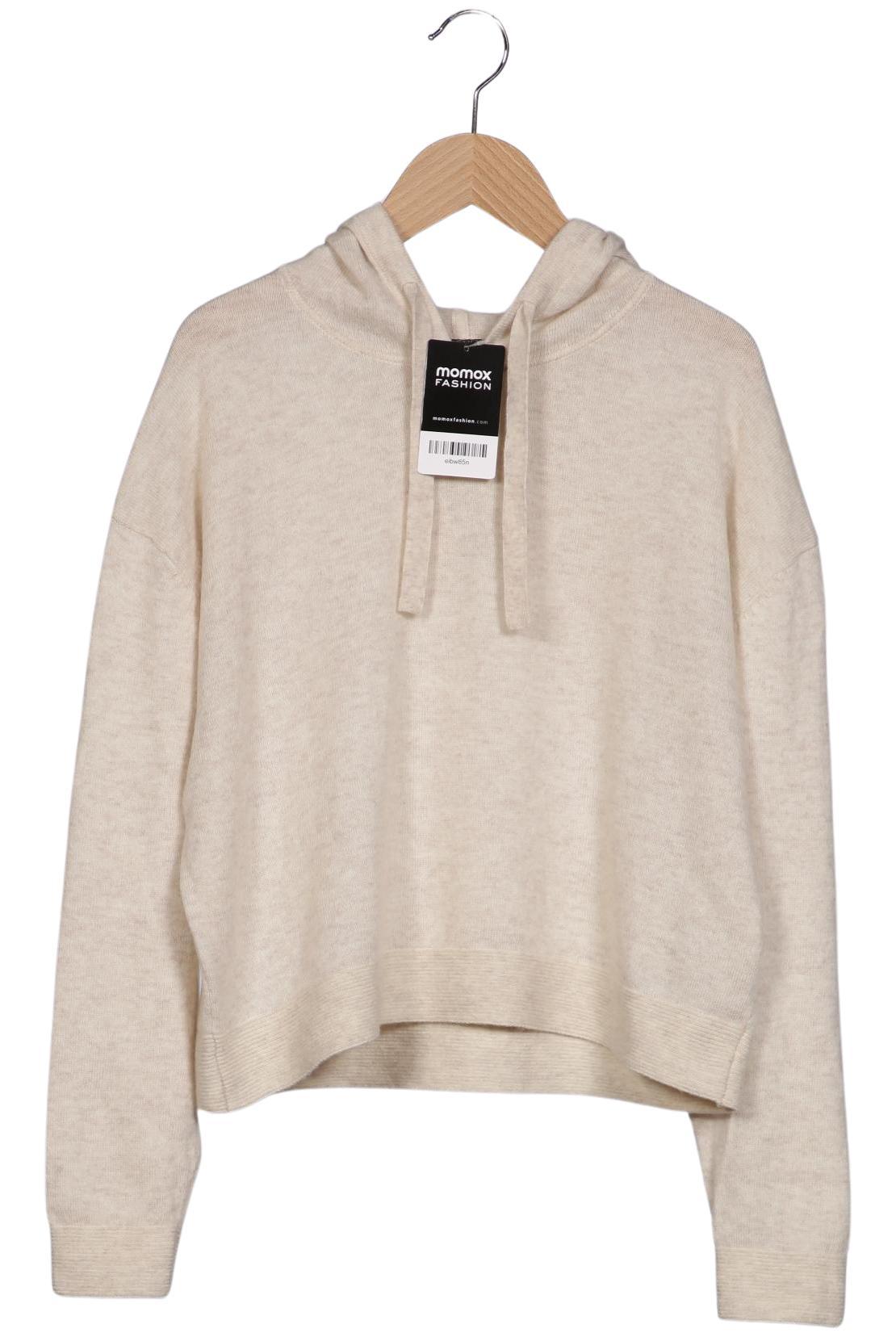 

Comma Damen Kapuzenpullover, beige, Gr. 36