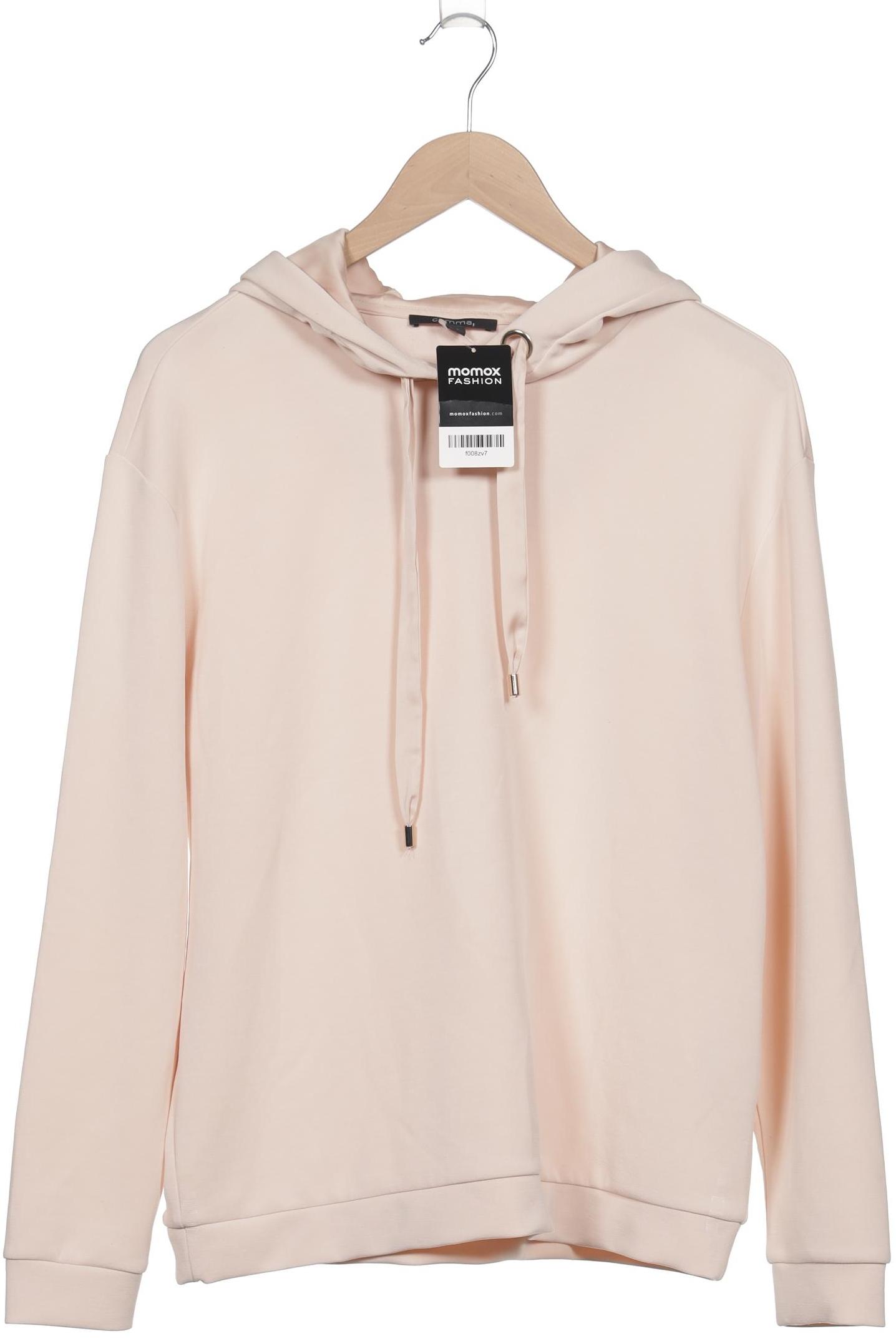 

Comma Damen Kapuzenpullover, beige, Gr. 40