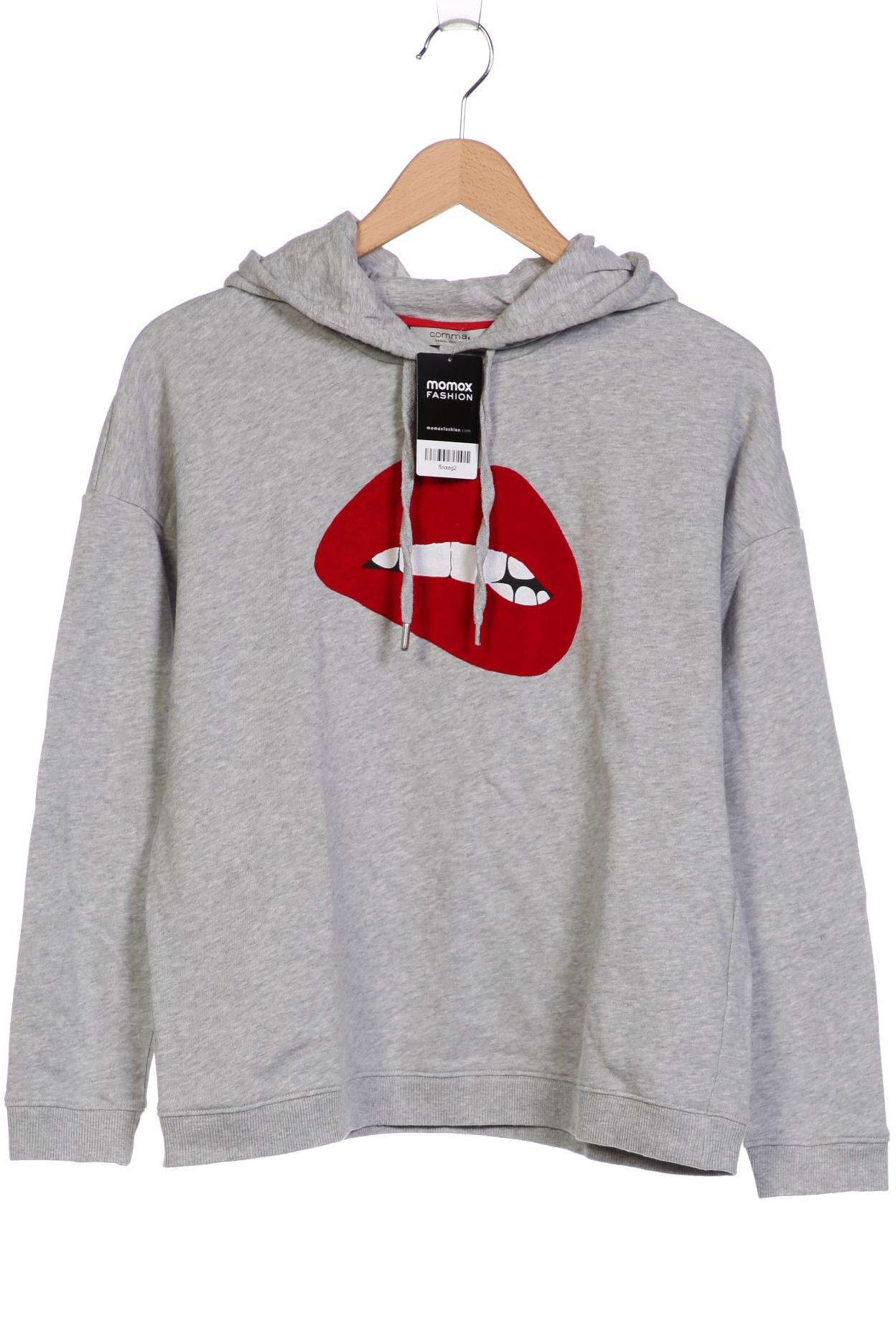 

Comma Damen Kapuzenpullover, grau, Gr. 42