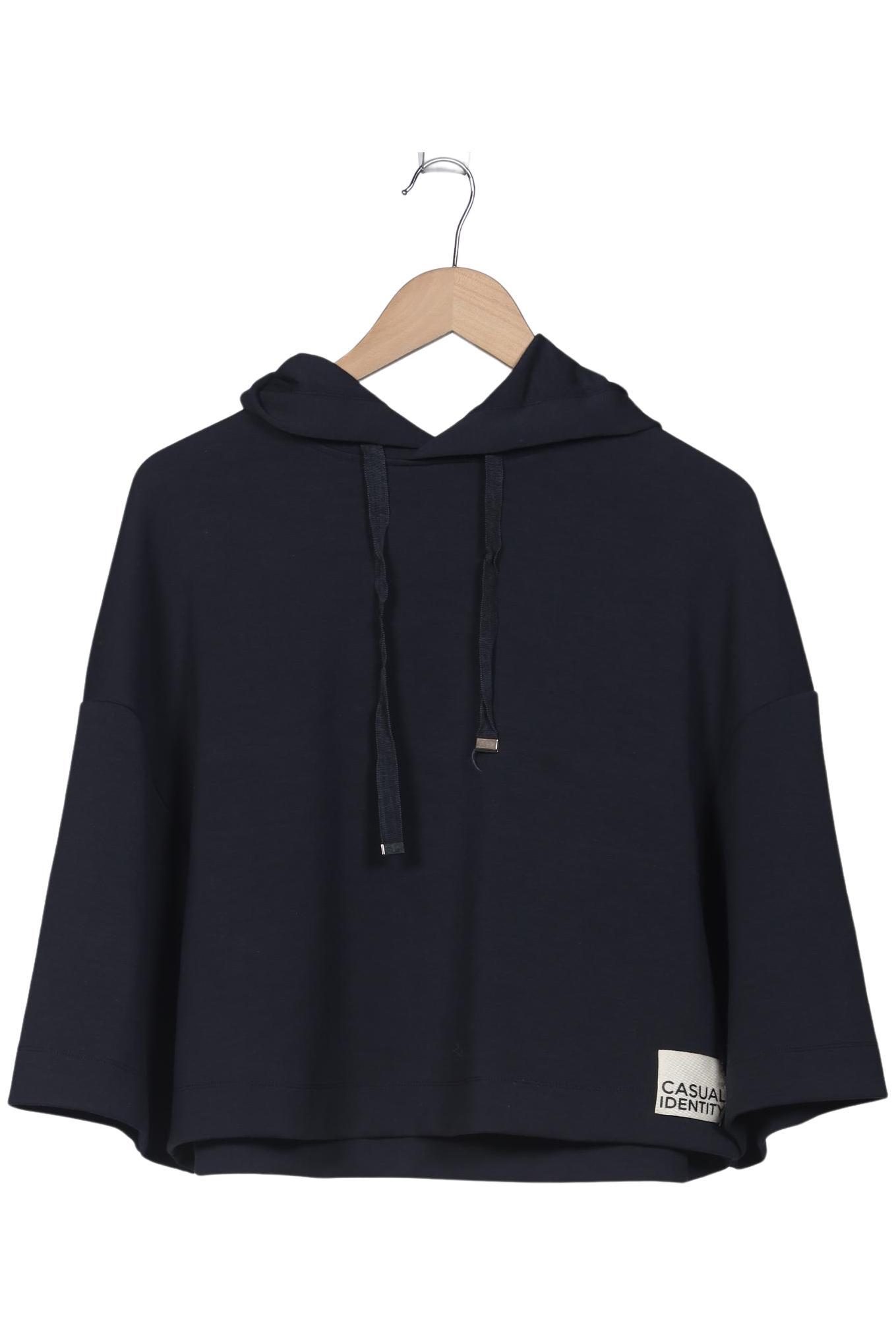 

Comma Damen Kapuzenpullover, marineblau, Gr. 36