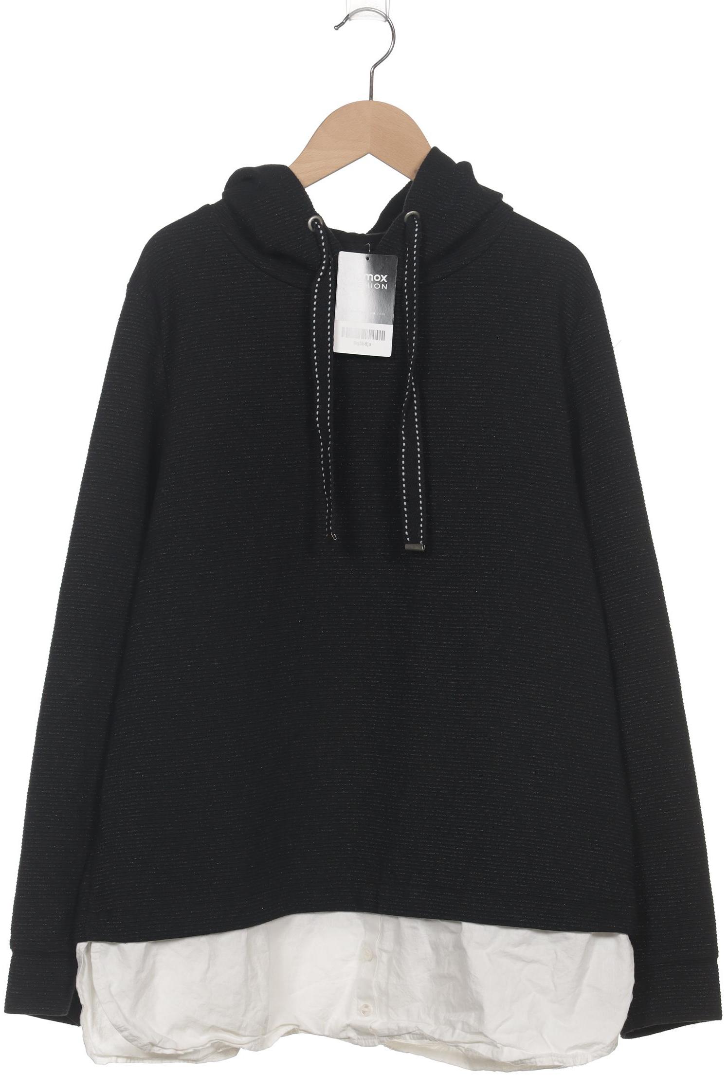 

Comma Damen Kapuzenpullover, schwarz, Gr. 42