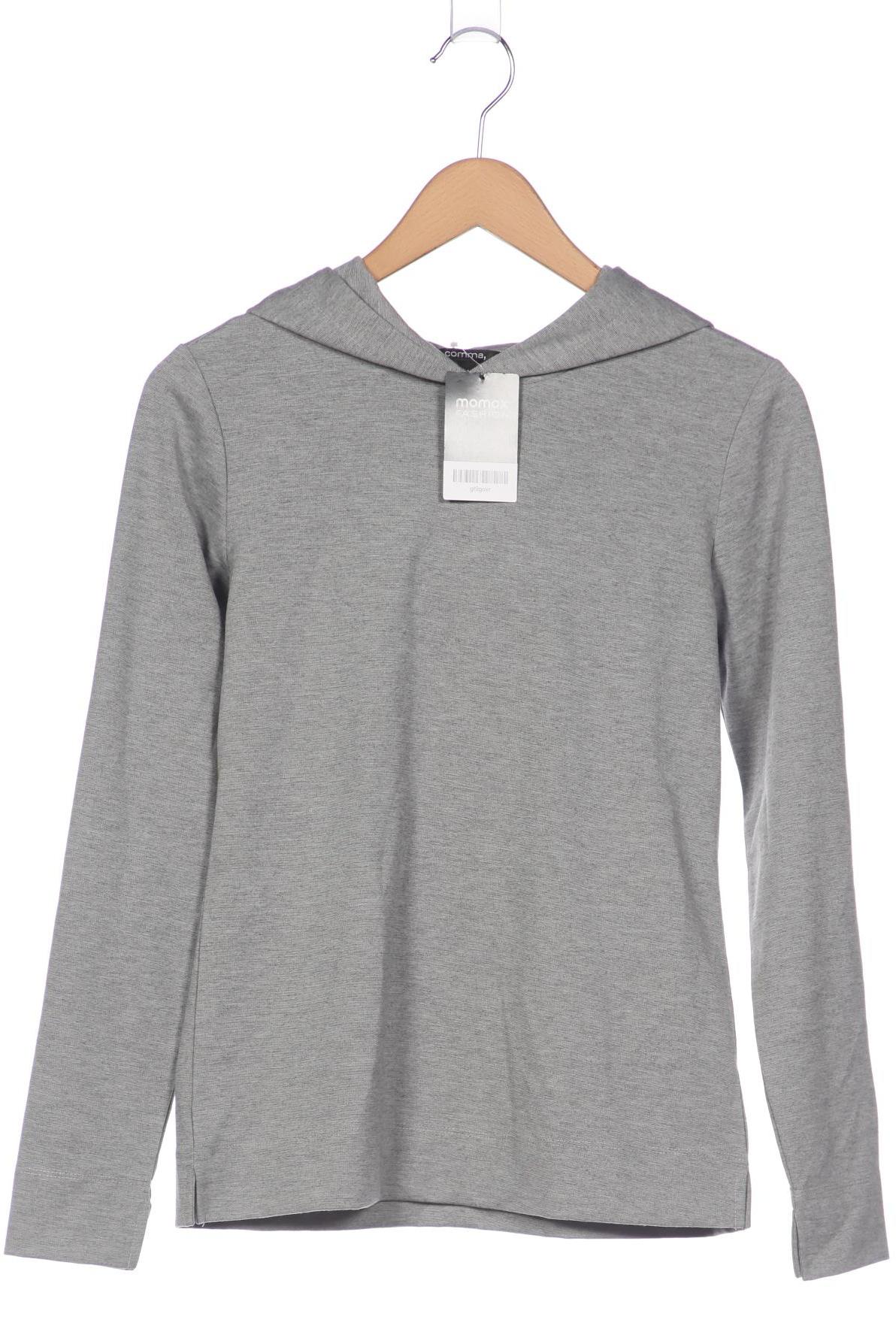 

Comma Damen Kapuzenpullover, grau, Gr. 34