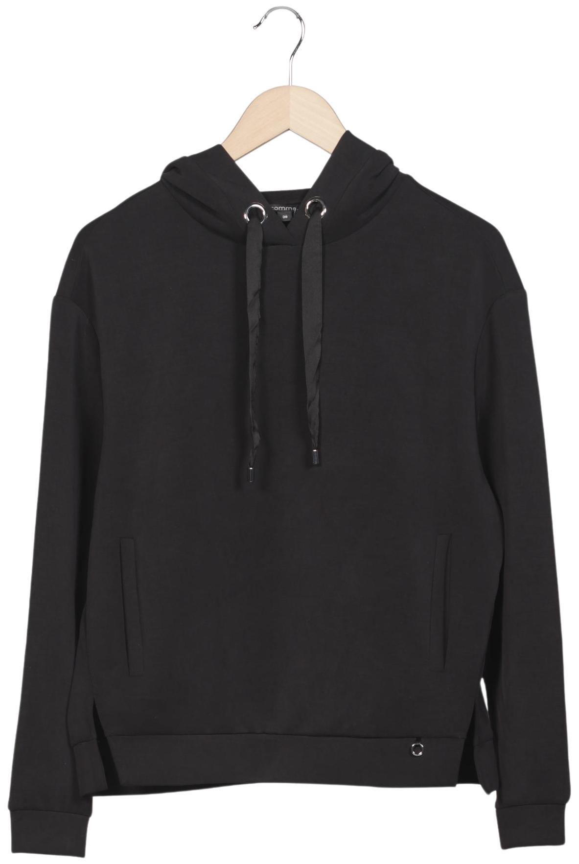 

Comma Damen Kapuzenpullover, schwarz, Gr. 38