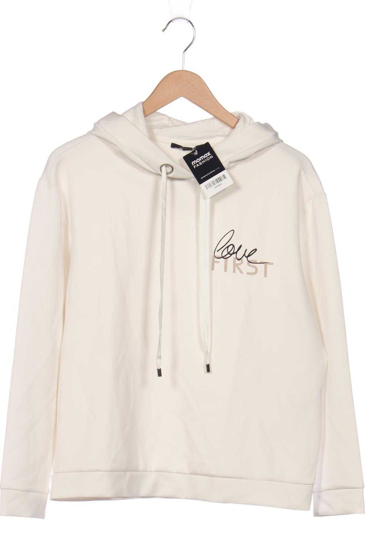 

Comma Damen Kapuzenpullover, weiß, Gr. 38