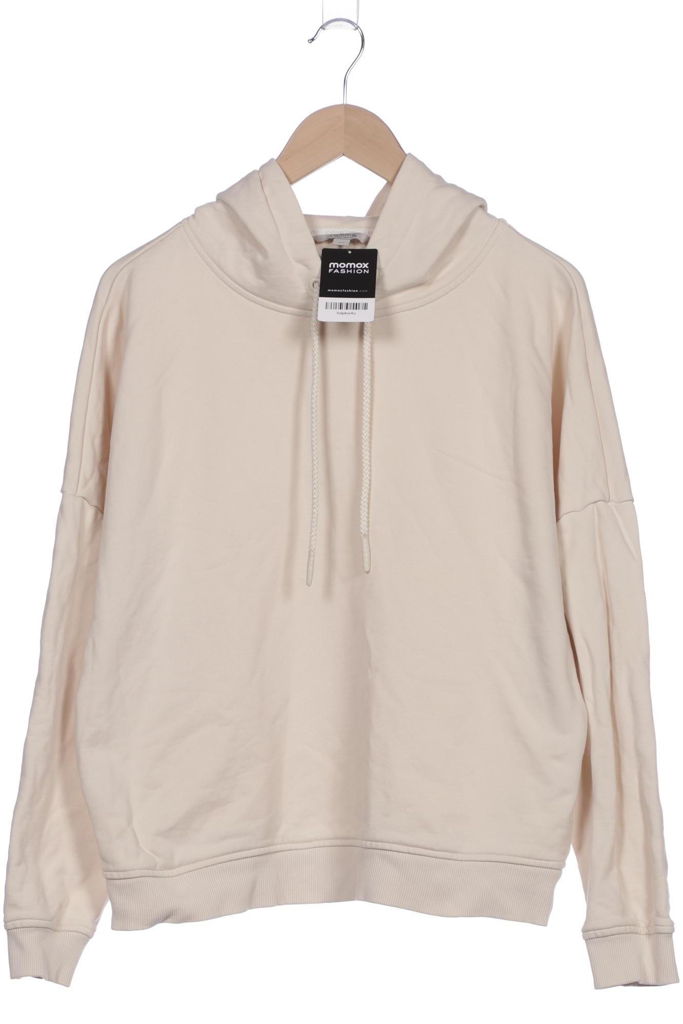 

Comma Damen Kapuzenpullover, cremeweiß, Gr. 44