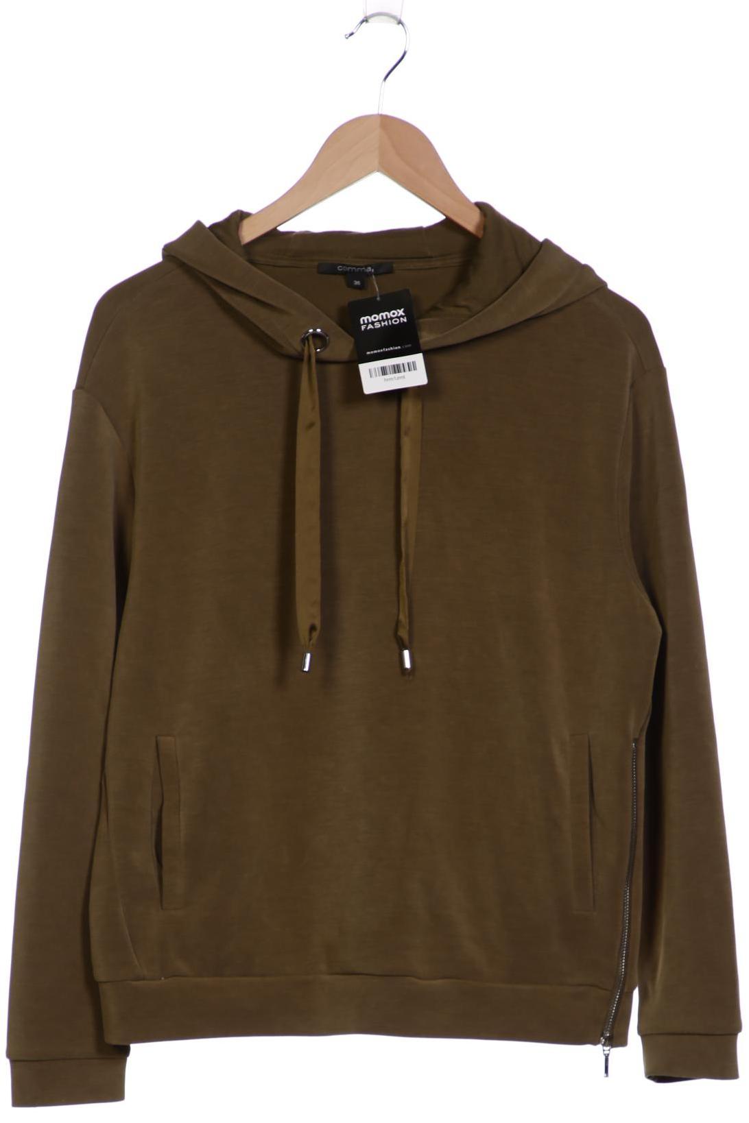 

Comma Damen Kapuzenpullover, grün, Gr. 36