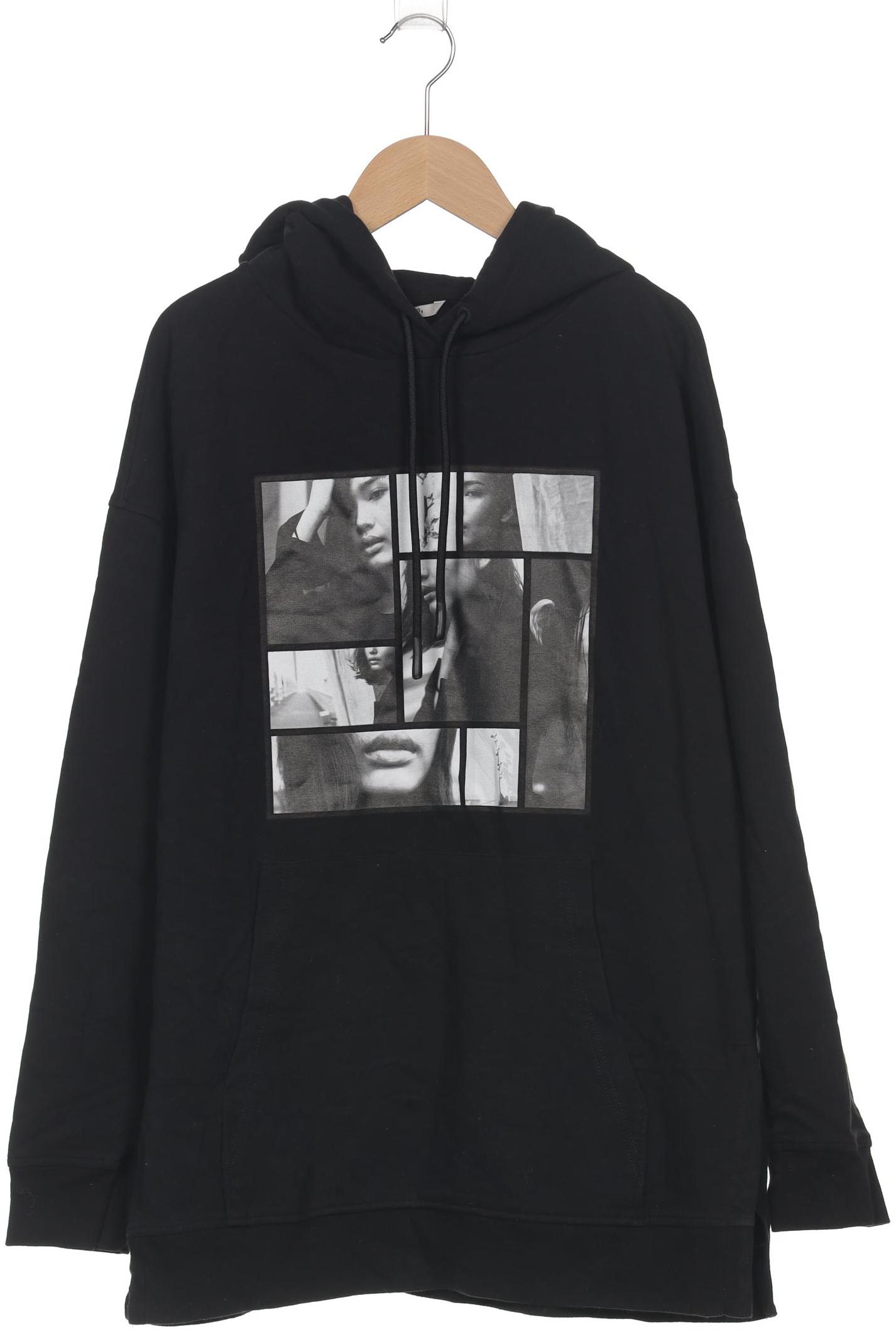

Comma Damen Kapuzenpullover, schwarz, Gr. 38