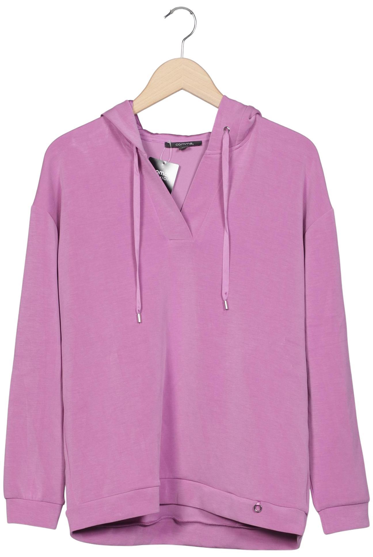 

Comma Damen Kapuzenpullover, flieder, Gr. 36