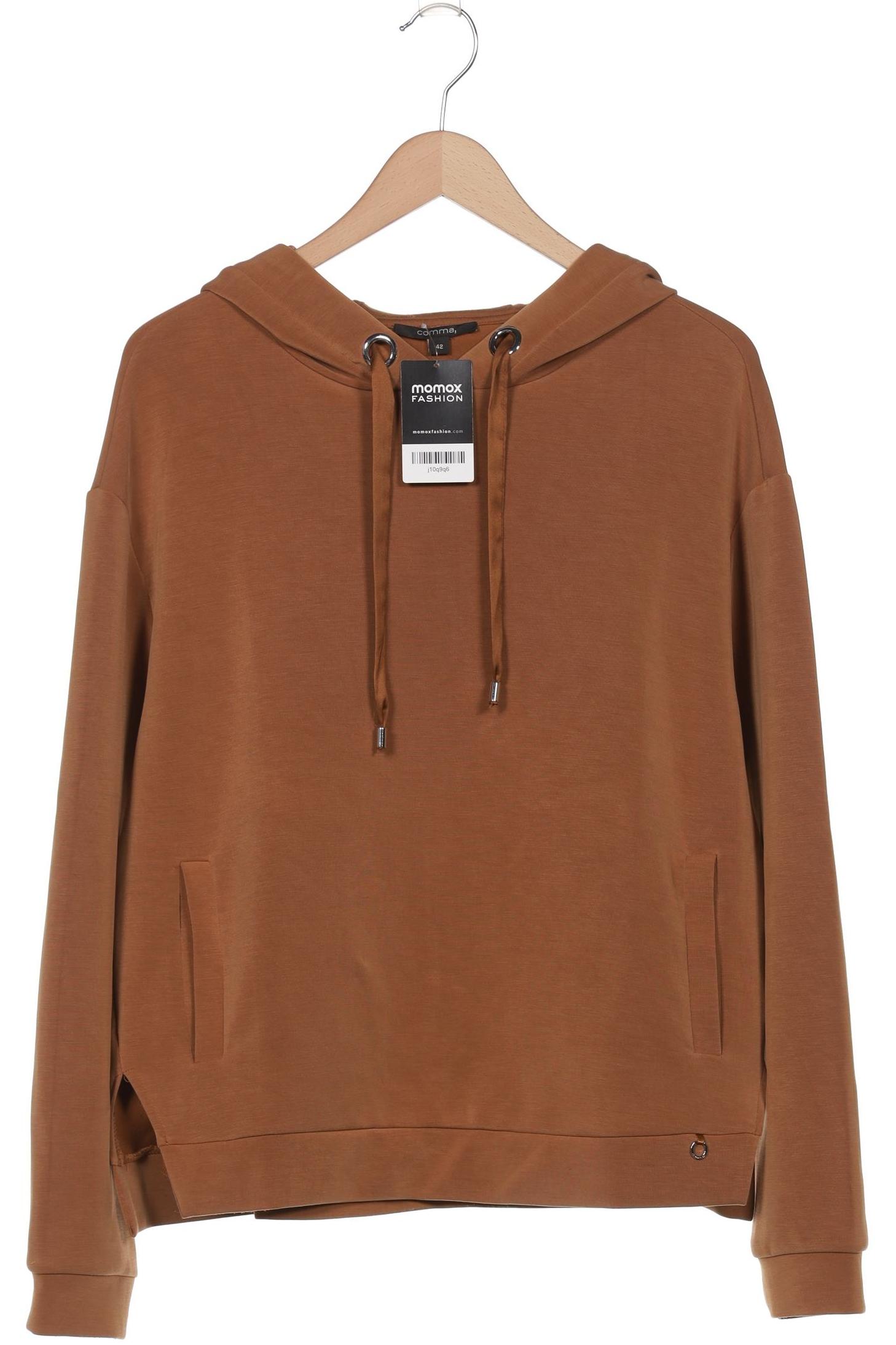 

Comma Damen Kapuzenpullover, braun, Gr. 42