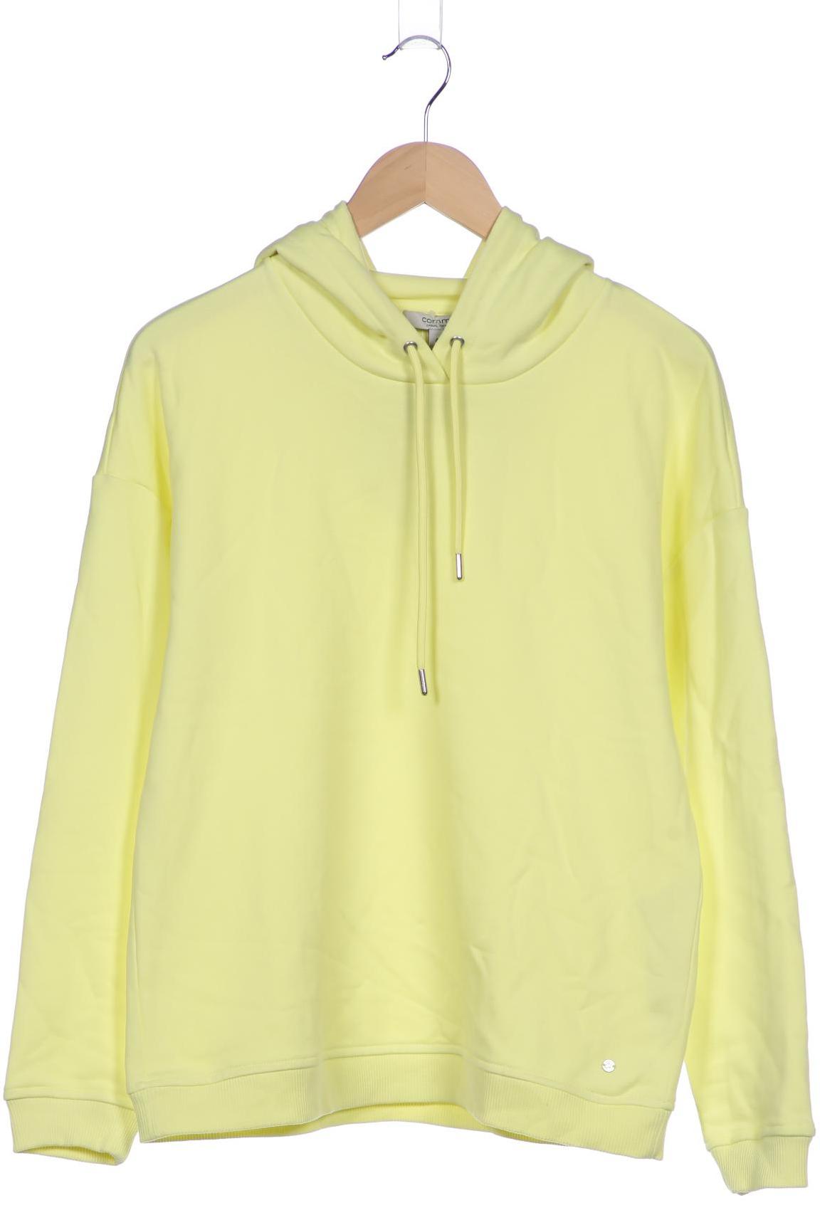 

Comma Damen Kapuzenpullover, gelb, Gr. 40