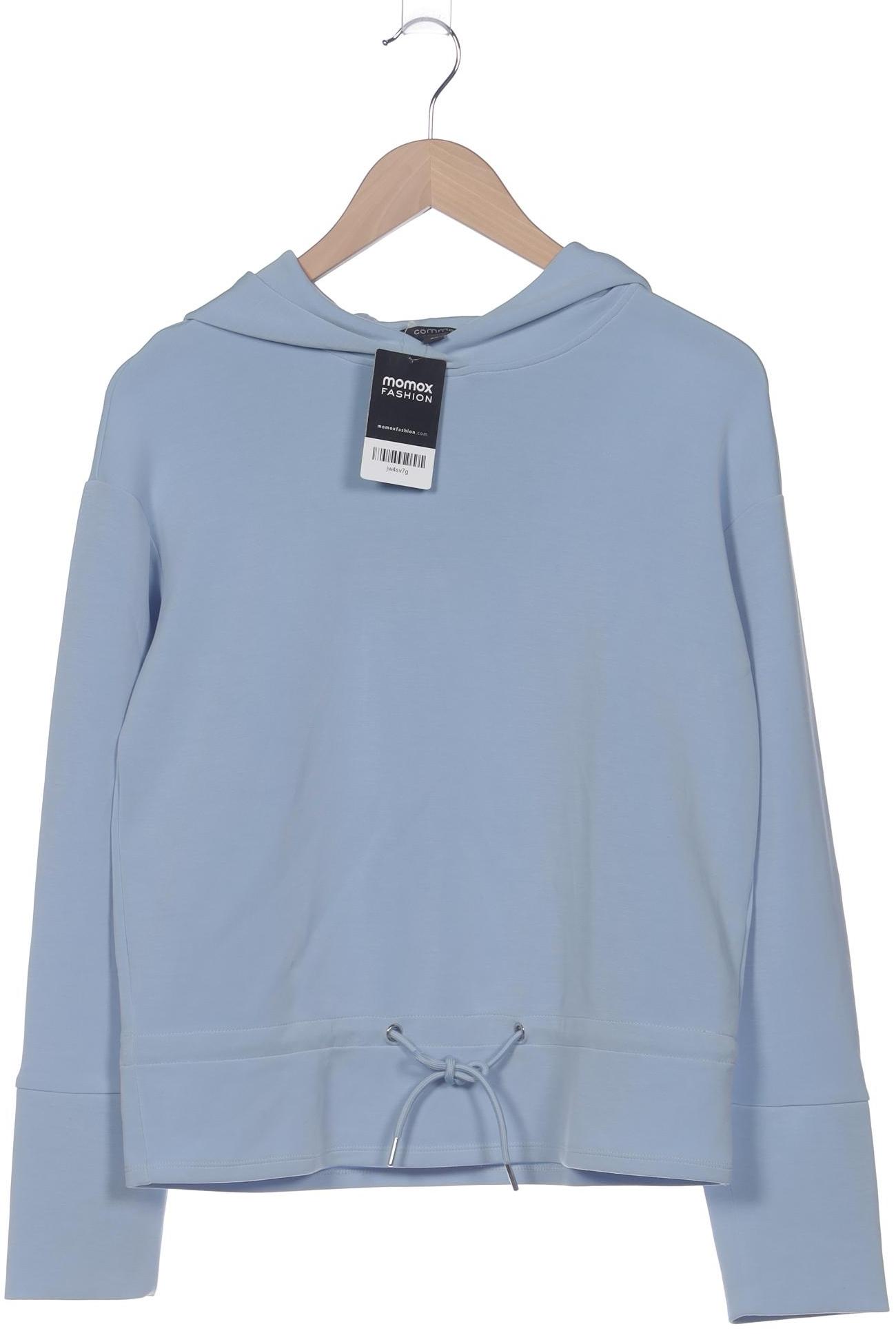 

Comma Damen Kapuzenpullover, blau, Gr. 34