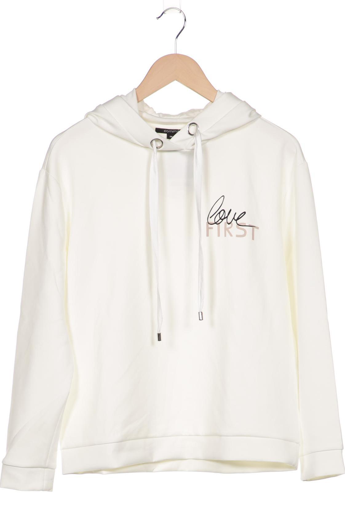 

Comma Damen Kapuzenpullover, weiß