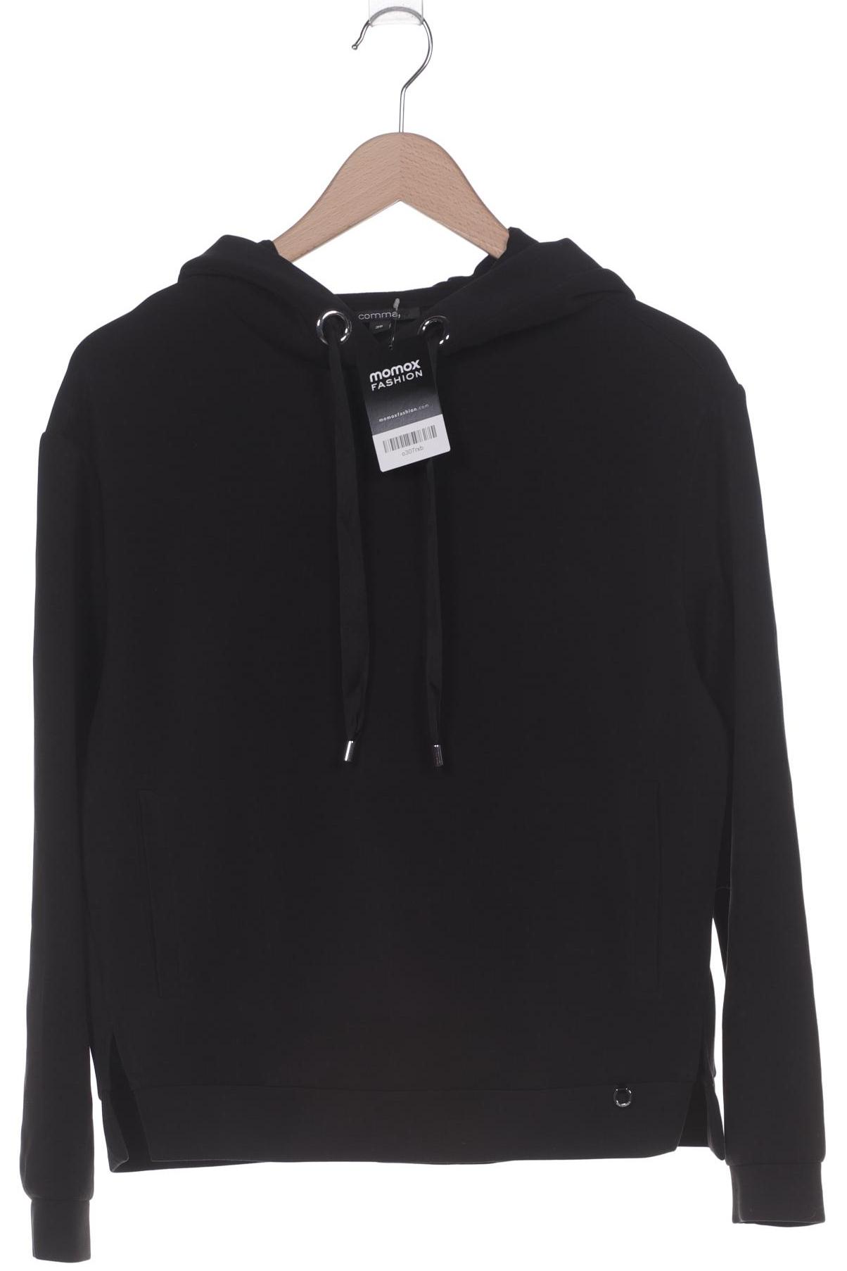 

Comma Damen Kapuzenpullover, schwarz, Gr. 36