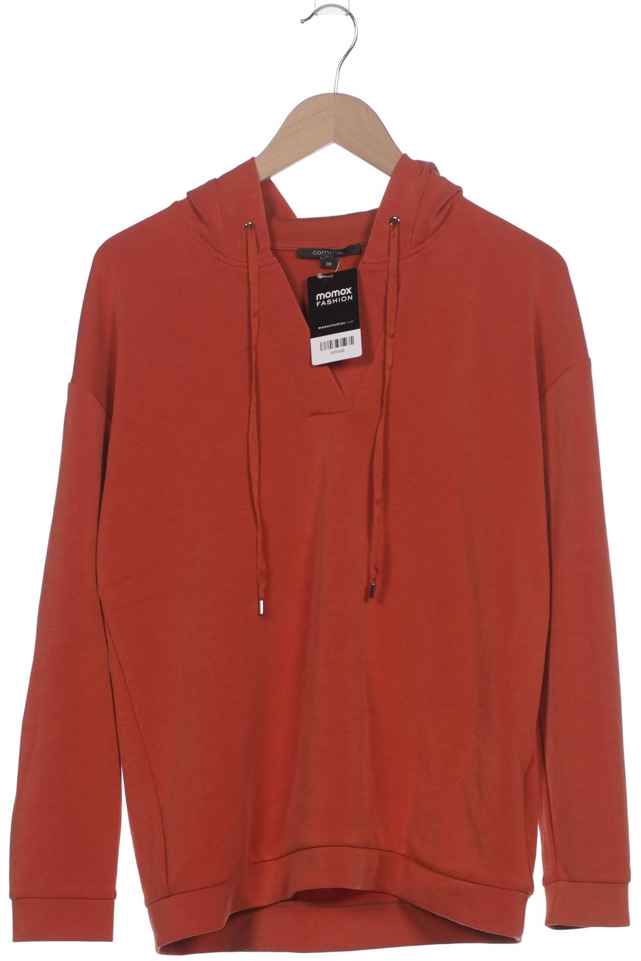 

Comma Damen Kapuzenpullover, rot, Gr. 36