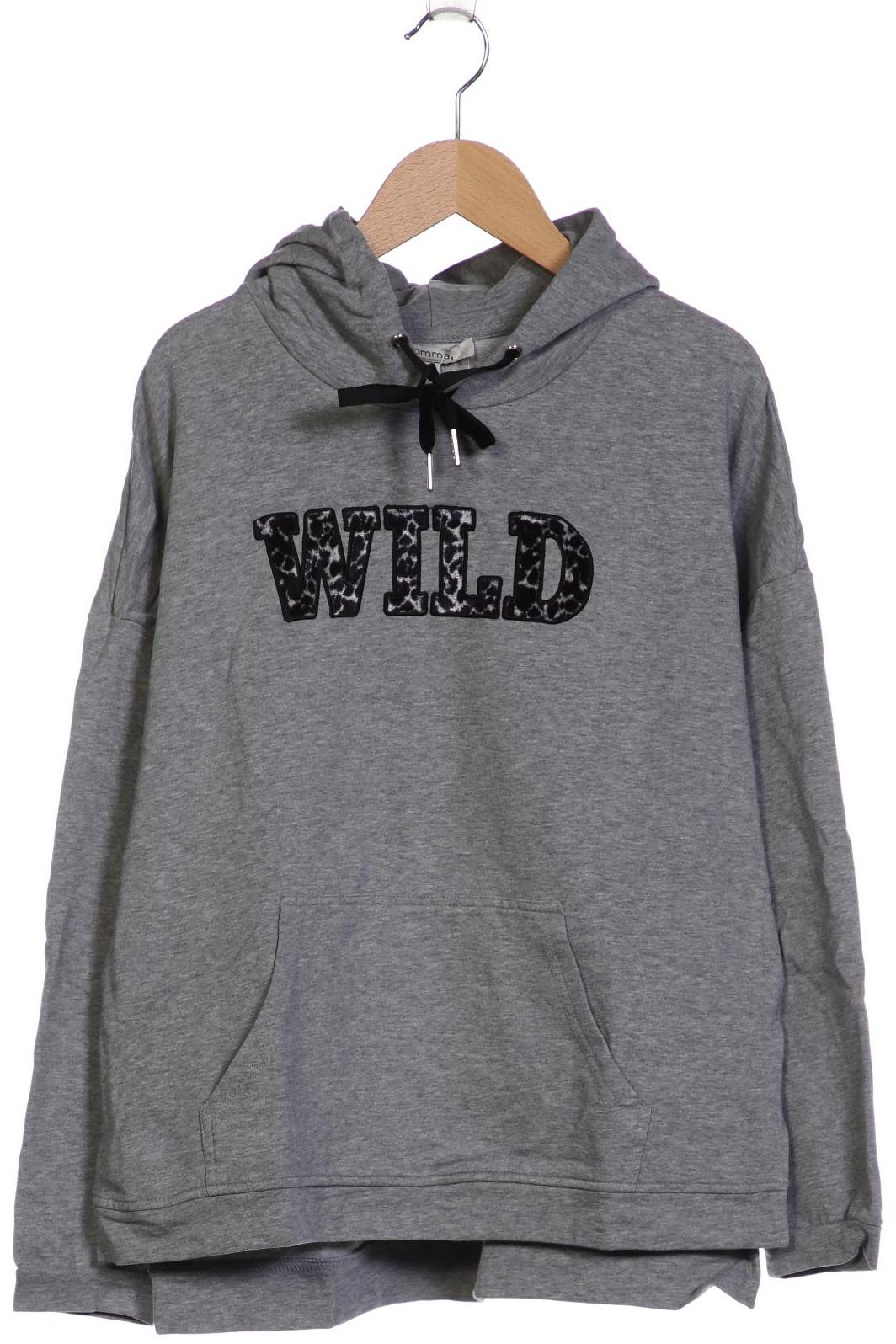 

Comma Damen Kapuzenpullover, grau, Gr. 40