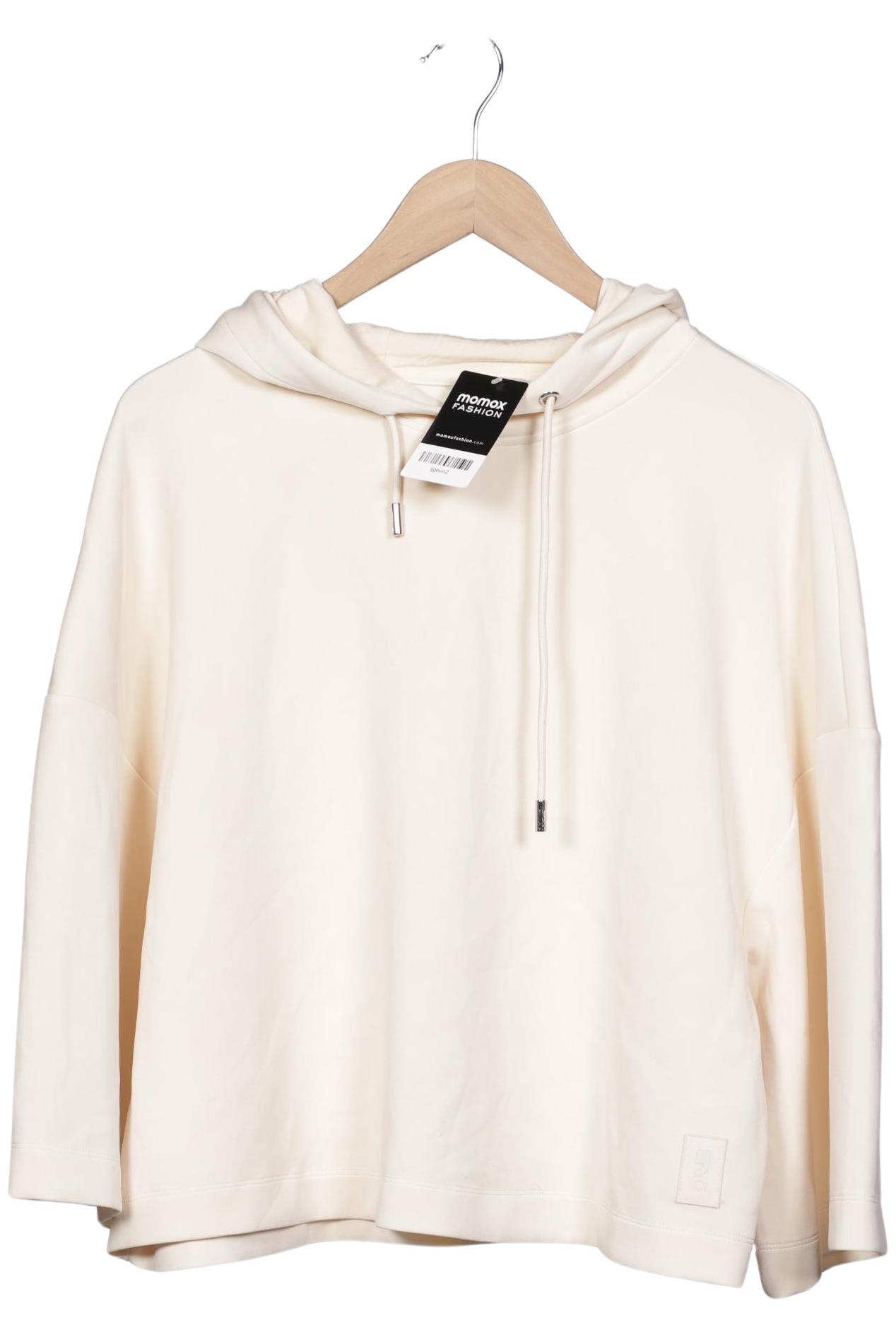 

Comma Damen Kapuzenpullover, cremeweiß, Gr. 42