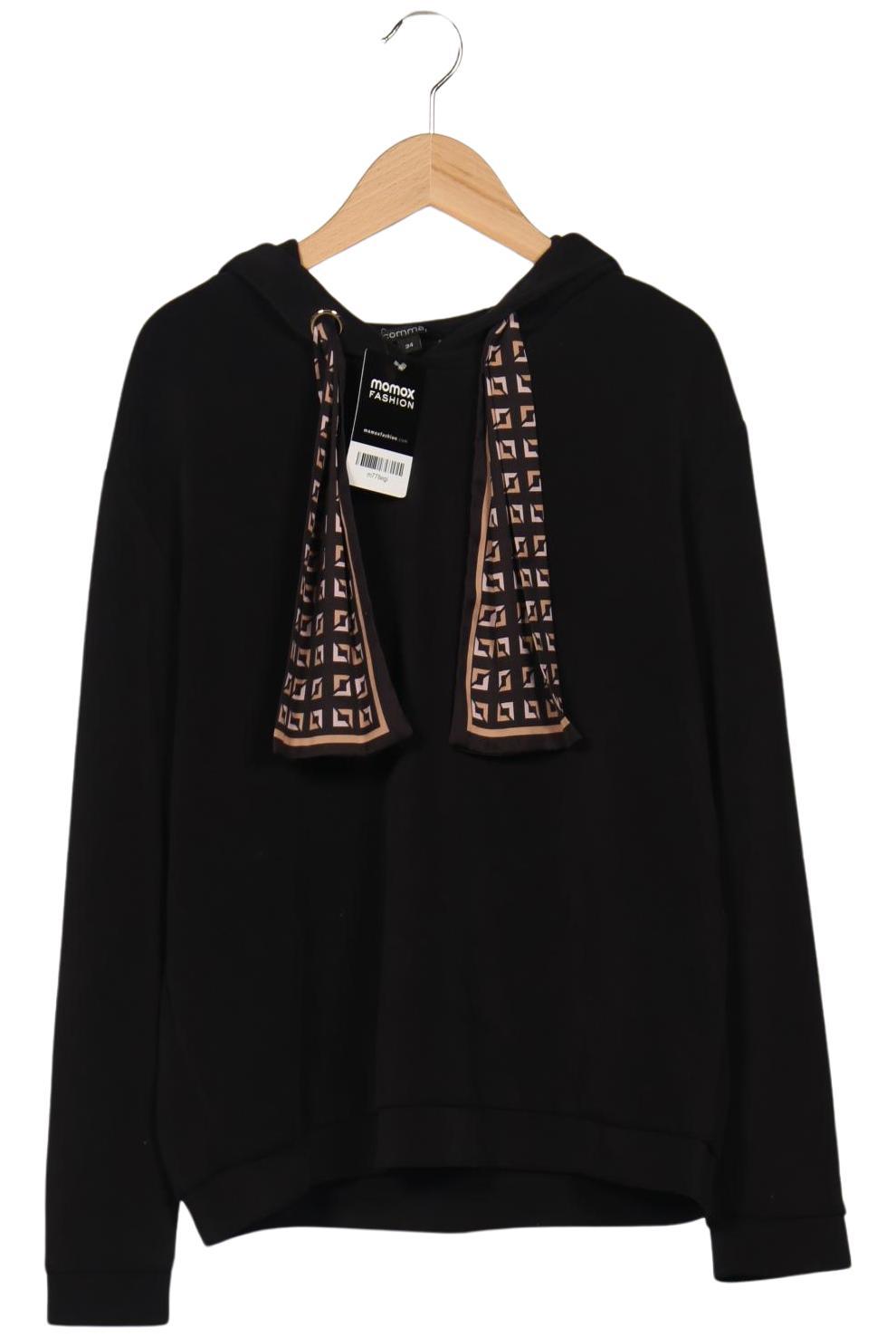 

Comma Damen Kapuzenpullover, schwarz, Gr. 34