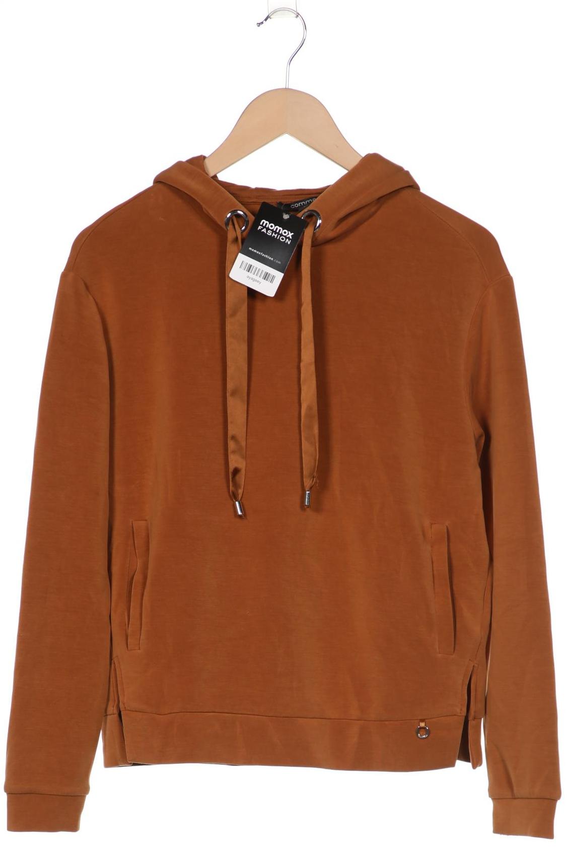 

Comma Damen Kapuzenpullover, braun, Gr. 34