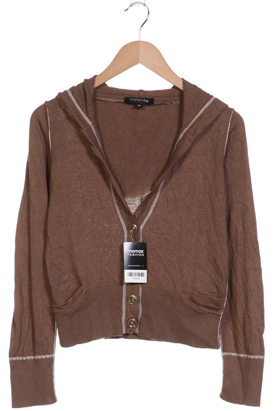 

Comma Damen Kapuzenpullover, braun, Gr. 38