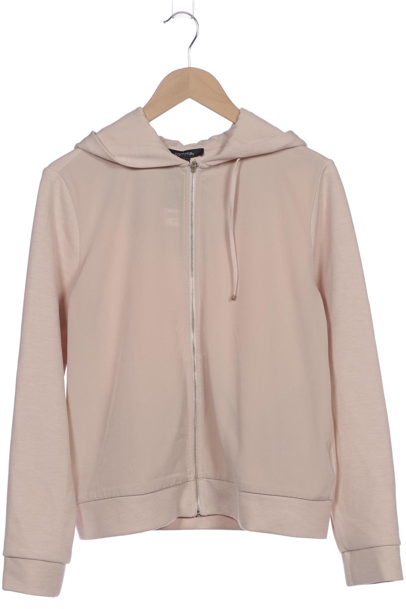

Comma Damen Kapuzenpullover, beige, Gr. 40