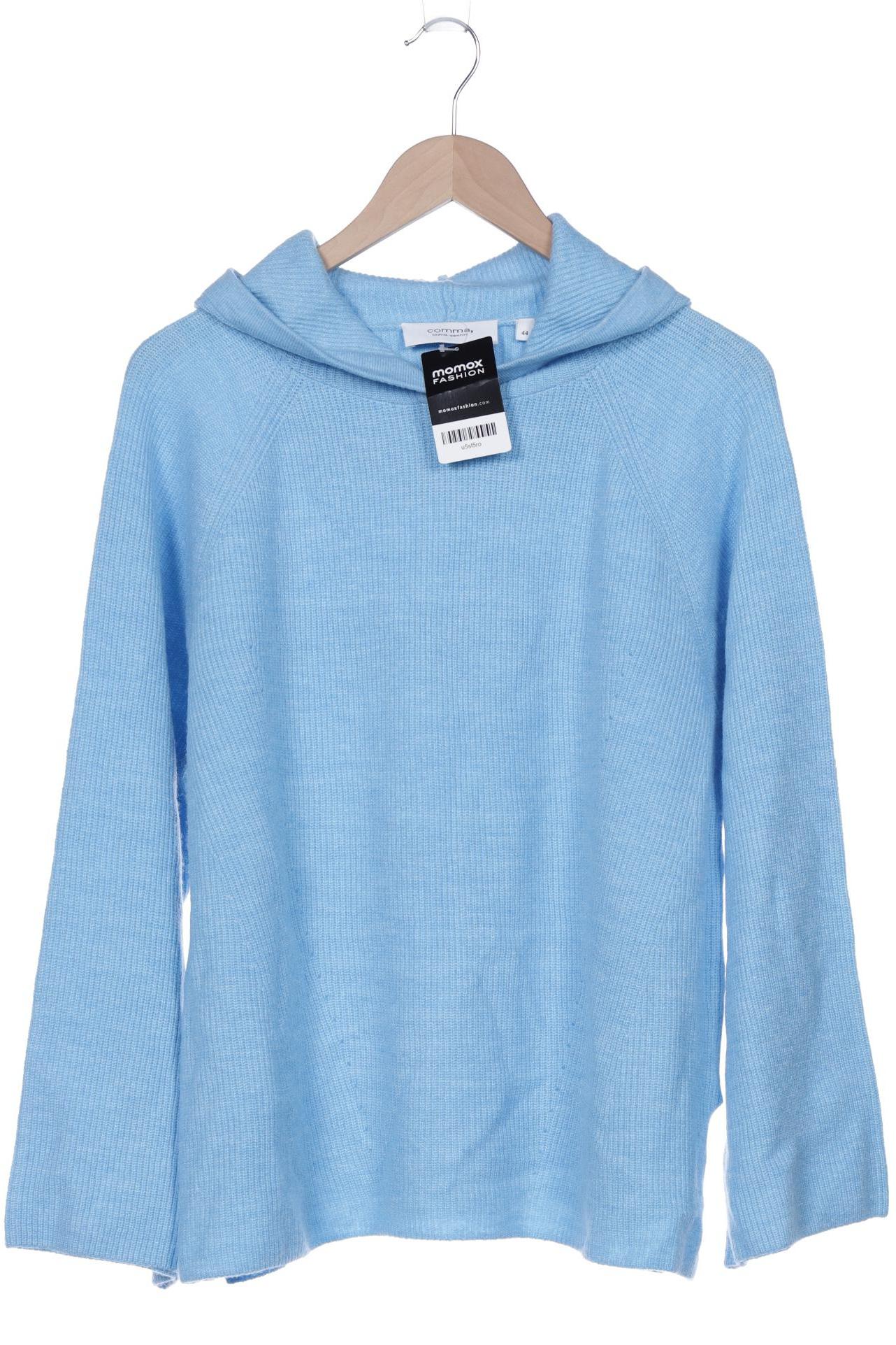 

Comma Damen Kapuzenpullover, blau, Gr. 44