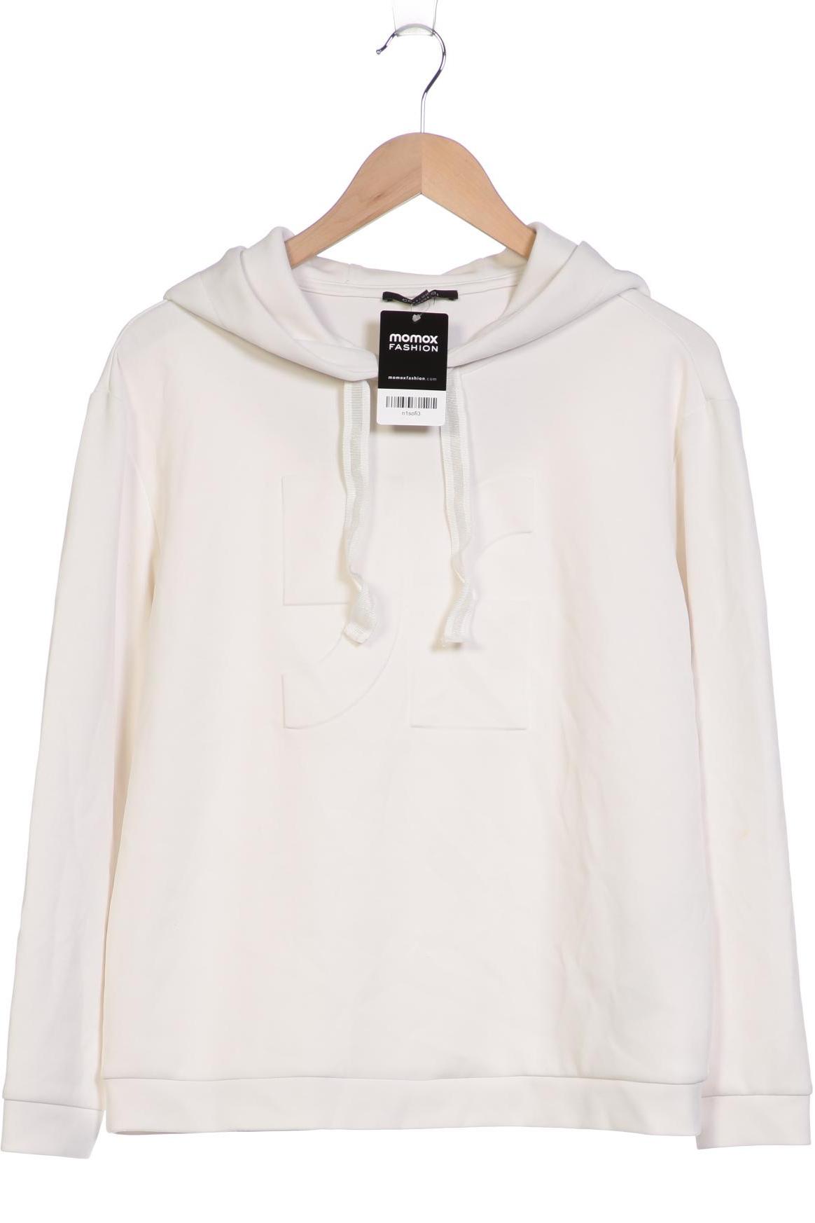 

Comma Damen Kapuzenpullover, weiß, Gr. 38