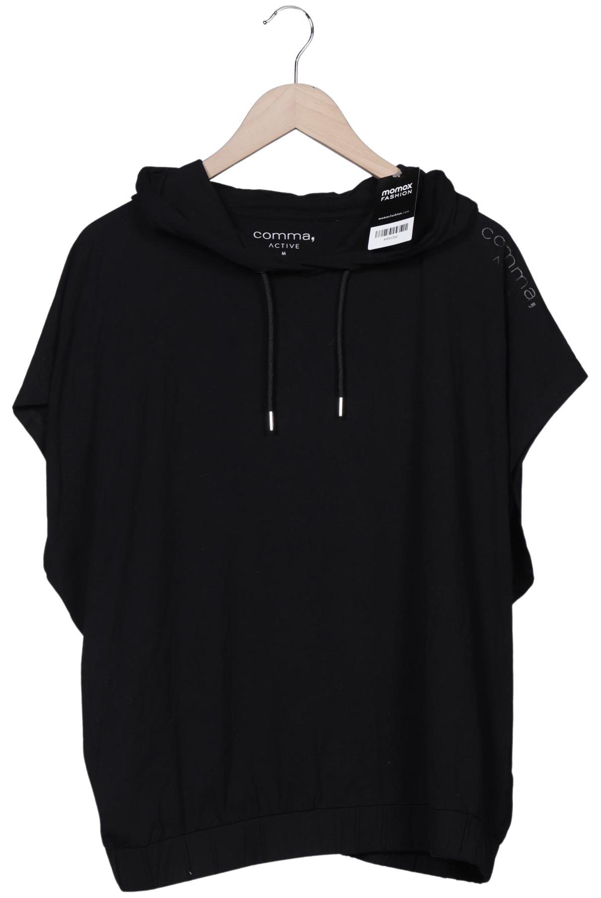 

Comma Damen Kapuzenpullover, schwarz, Gr. 38
