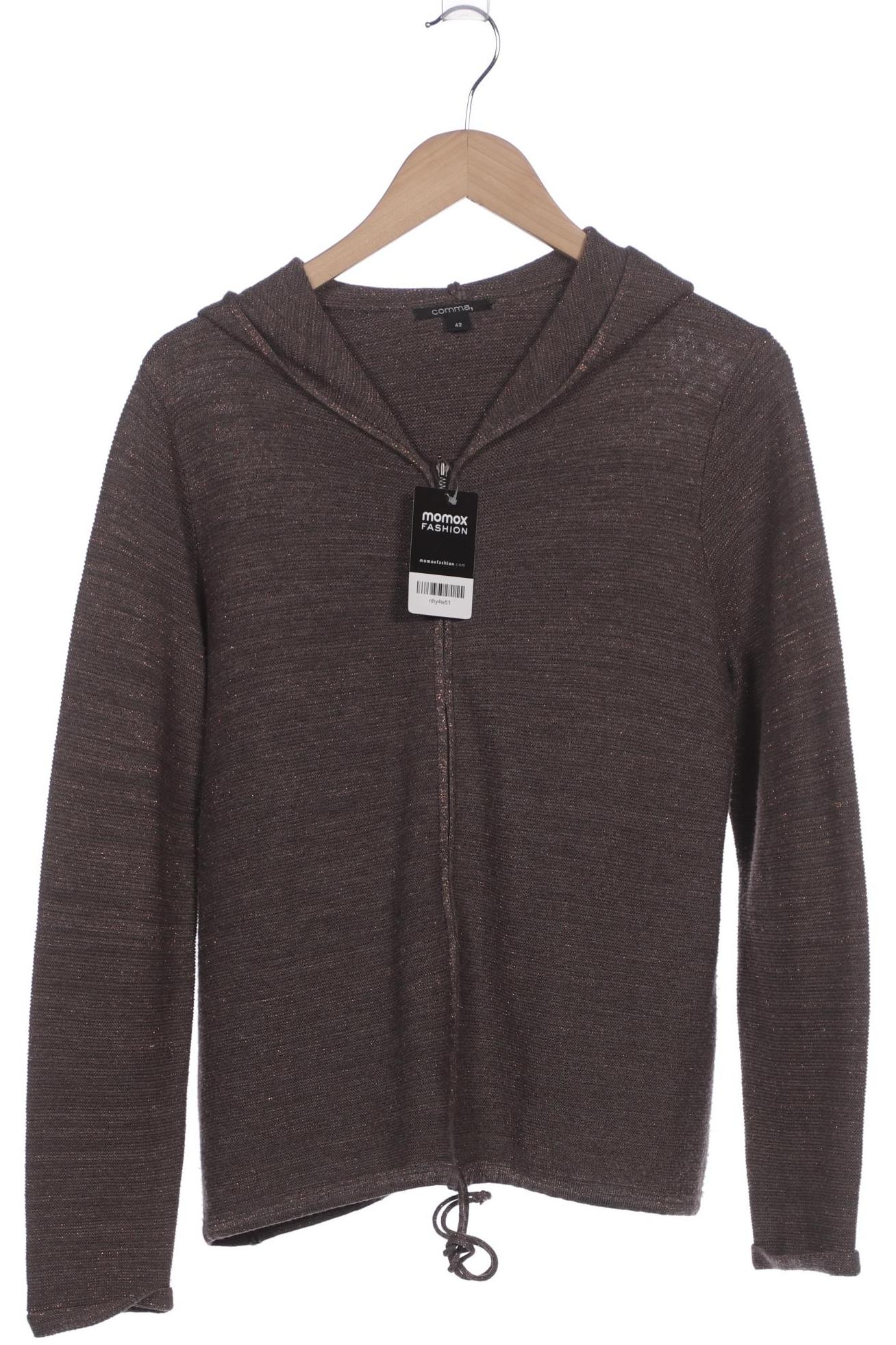 

Comma Damen Kapuzenpullover, braun, Gr. 42
