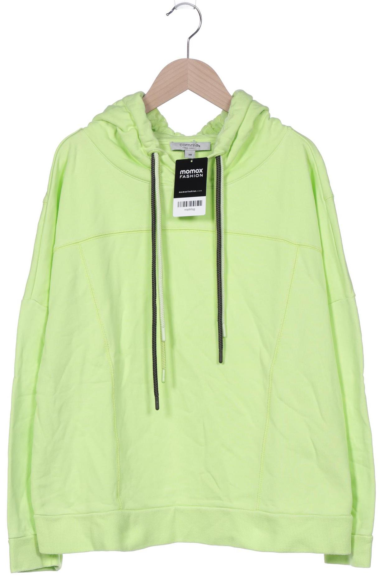 

Comma Damen Kapuzenpullover, neon, Gr. 38