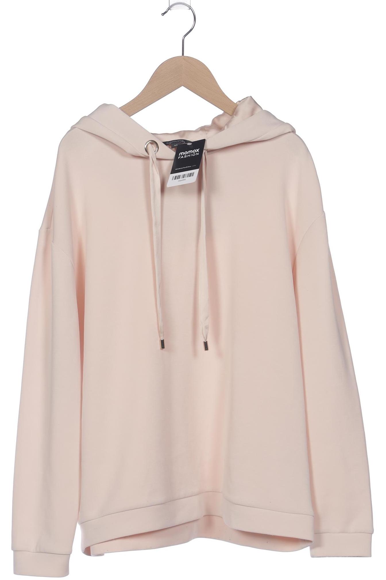 

Comma Damen Kapuzenpullover, pink, Gr. 44