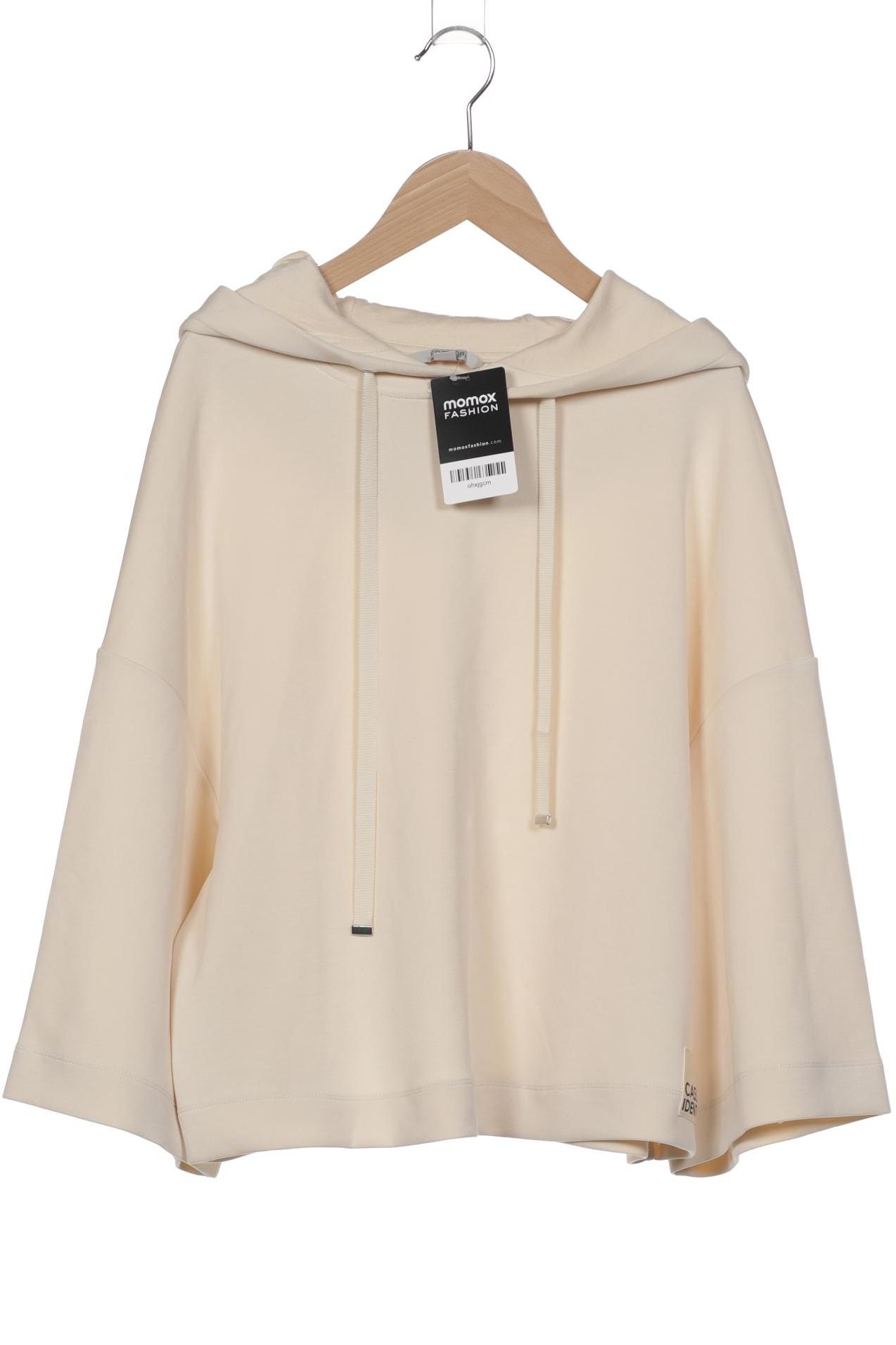 

Comma Damen Kapuzenpullover, beige, Gr. 36