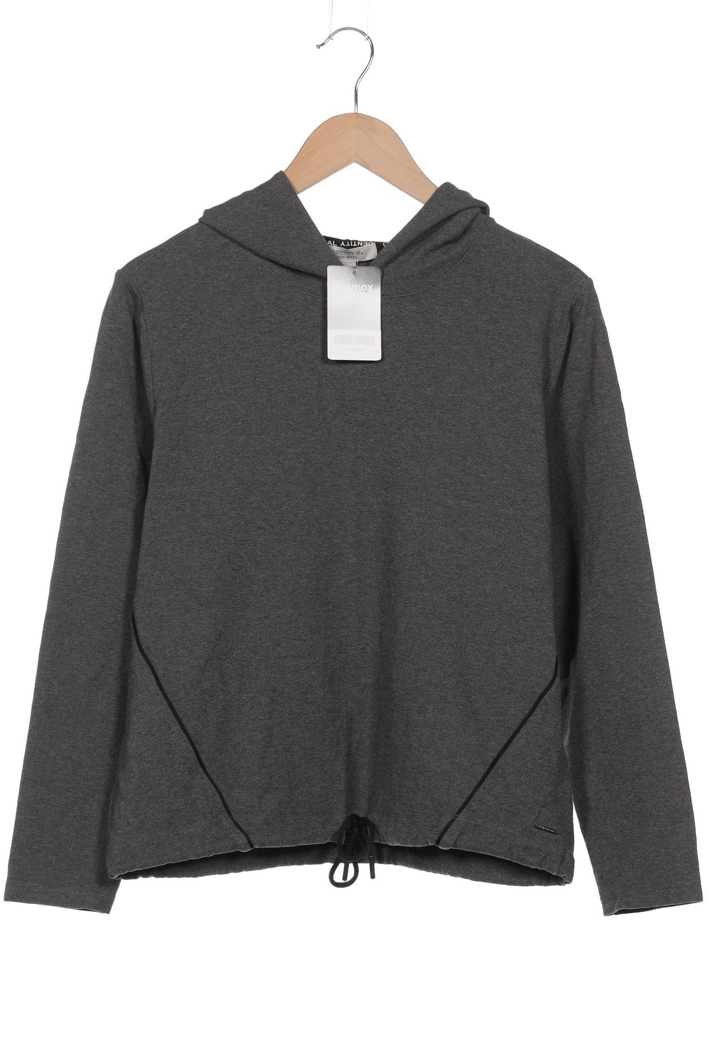 

Comma Damen Kapuzenpullover, grau, Gr. 44