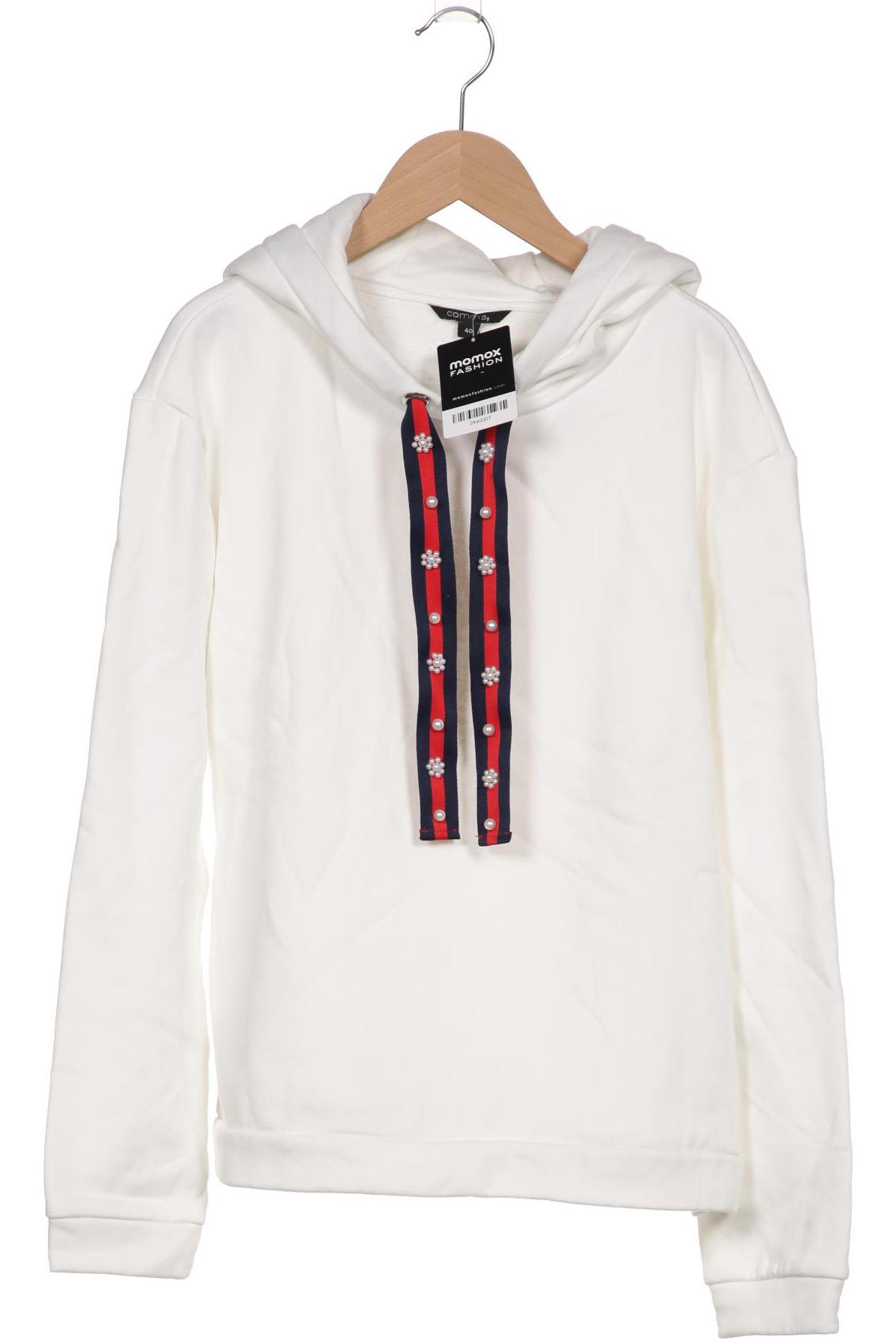 

Comma Damen Kapuzenpullover, weiß