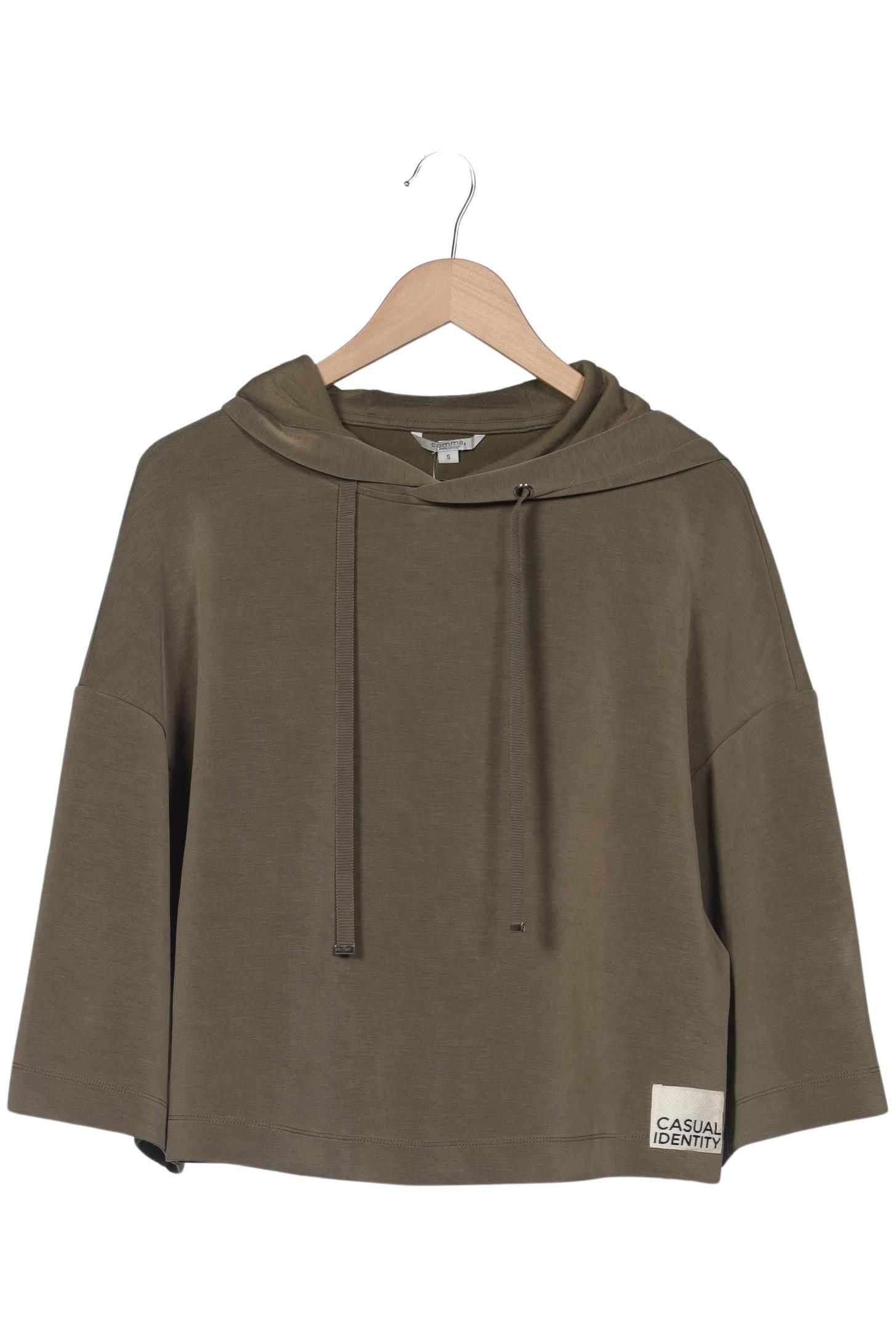 

Comma Damen Kapuzenpullover, grün, Gr. 36