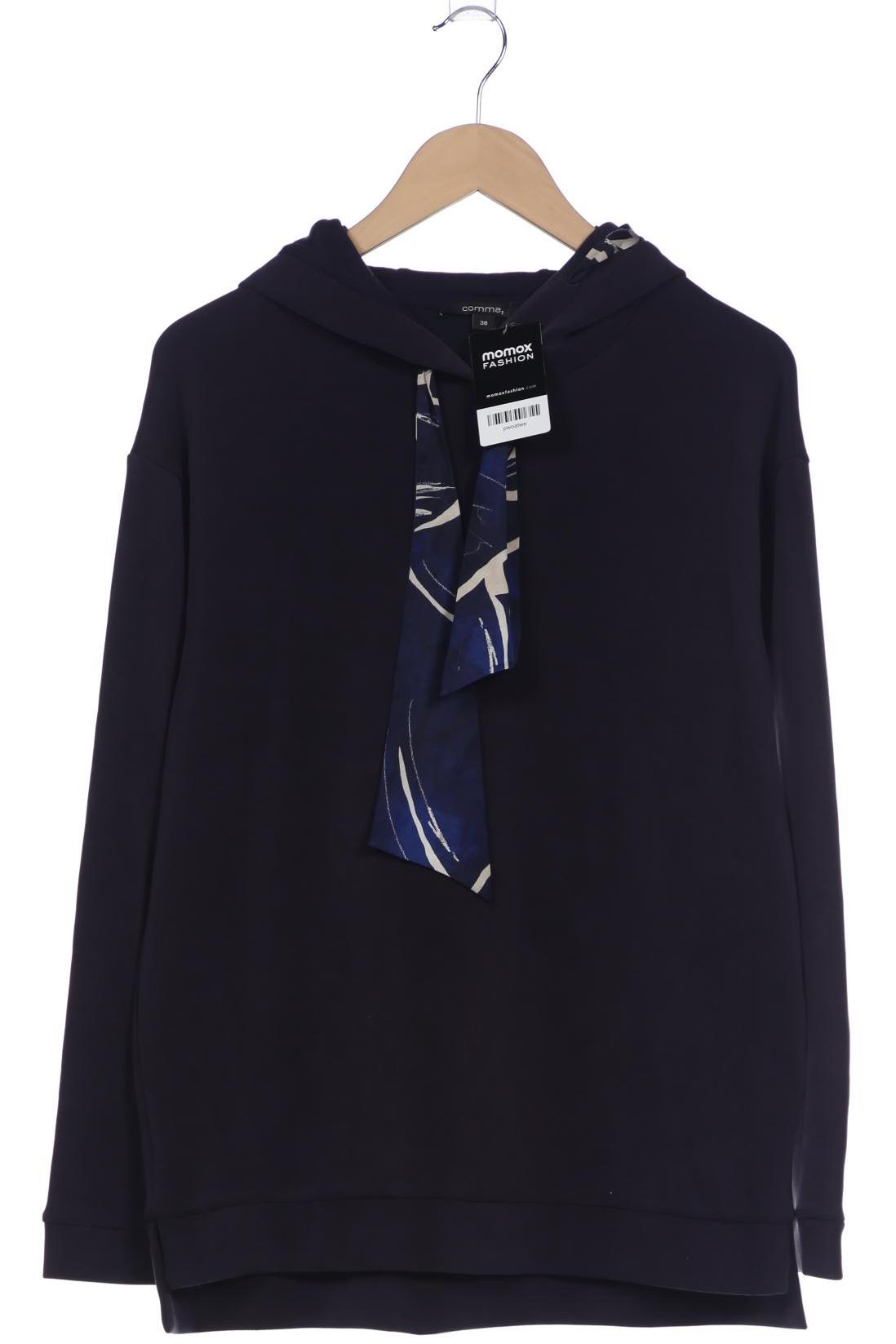 

Comma Damen Kapuzenpullover, marineblau, Gr. 38
