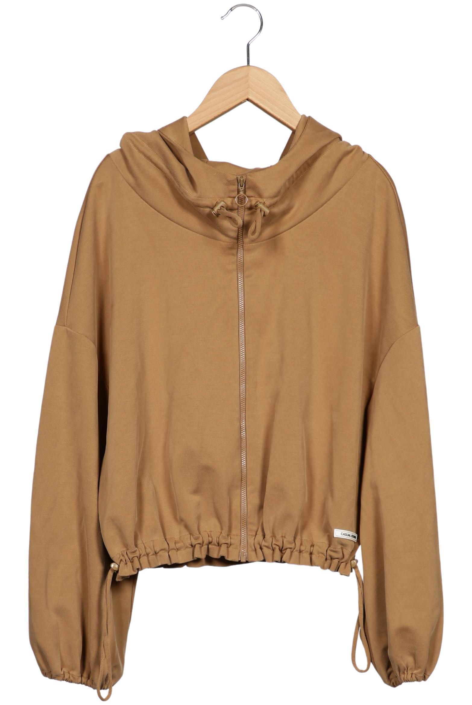 

Comma Damen Kapuzenpullover, beige, Gr. 34