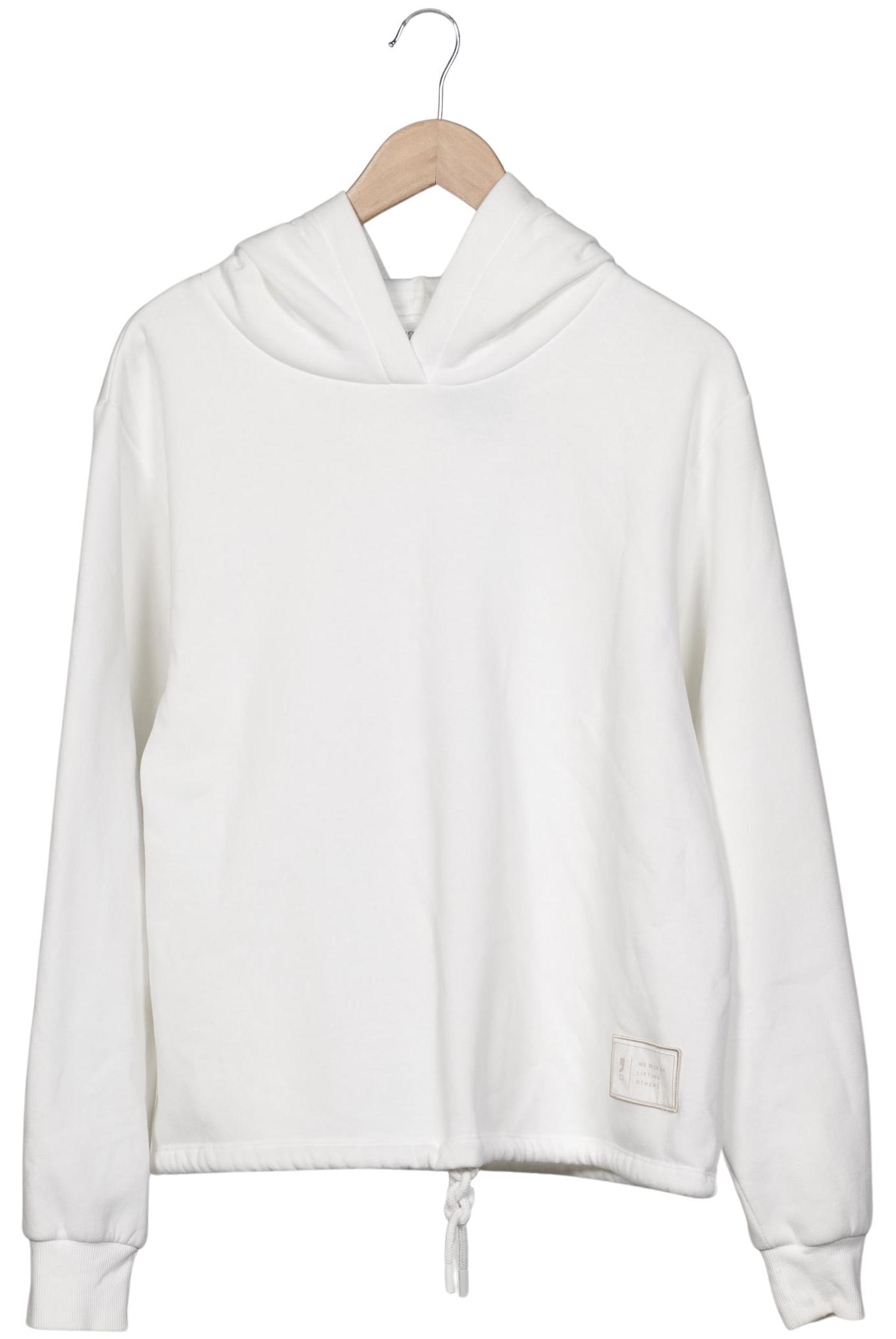 

Comma Damen Kapuzenpullover, weiß, Gr. 46