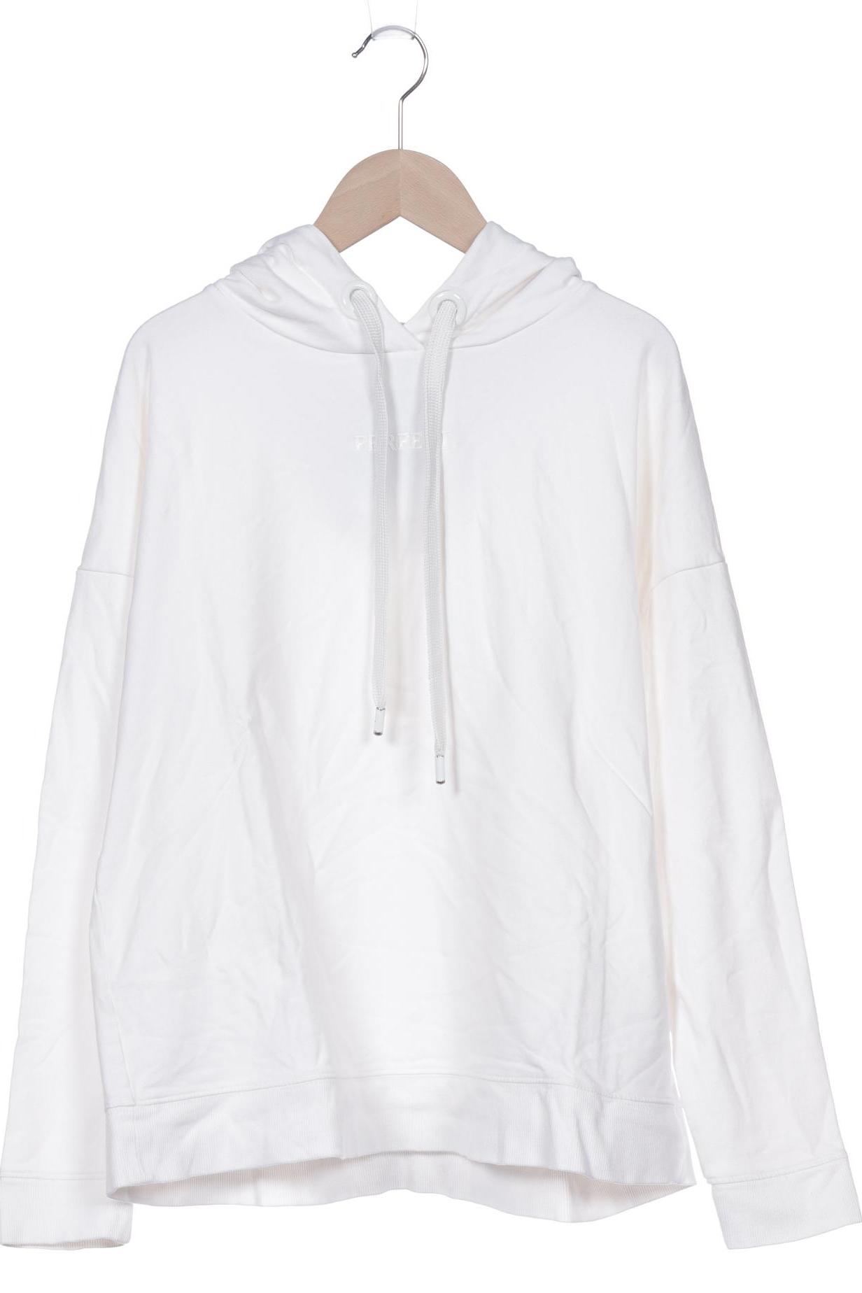 

Comma Damen Kapuzenpullover, cremeweiß, Gr. 40