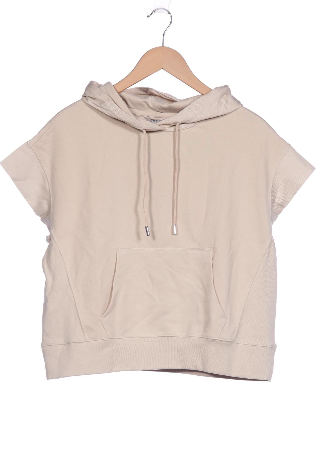 

Comma Damen Kapuzenpullover, beige, Gr. 40