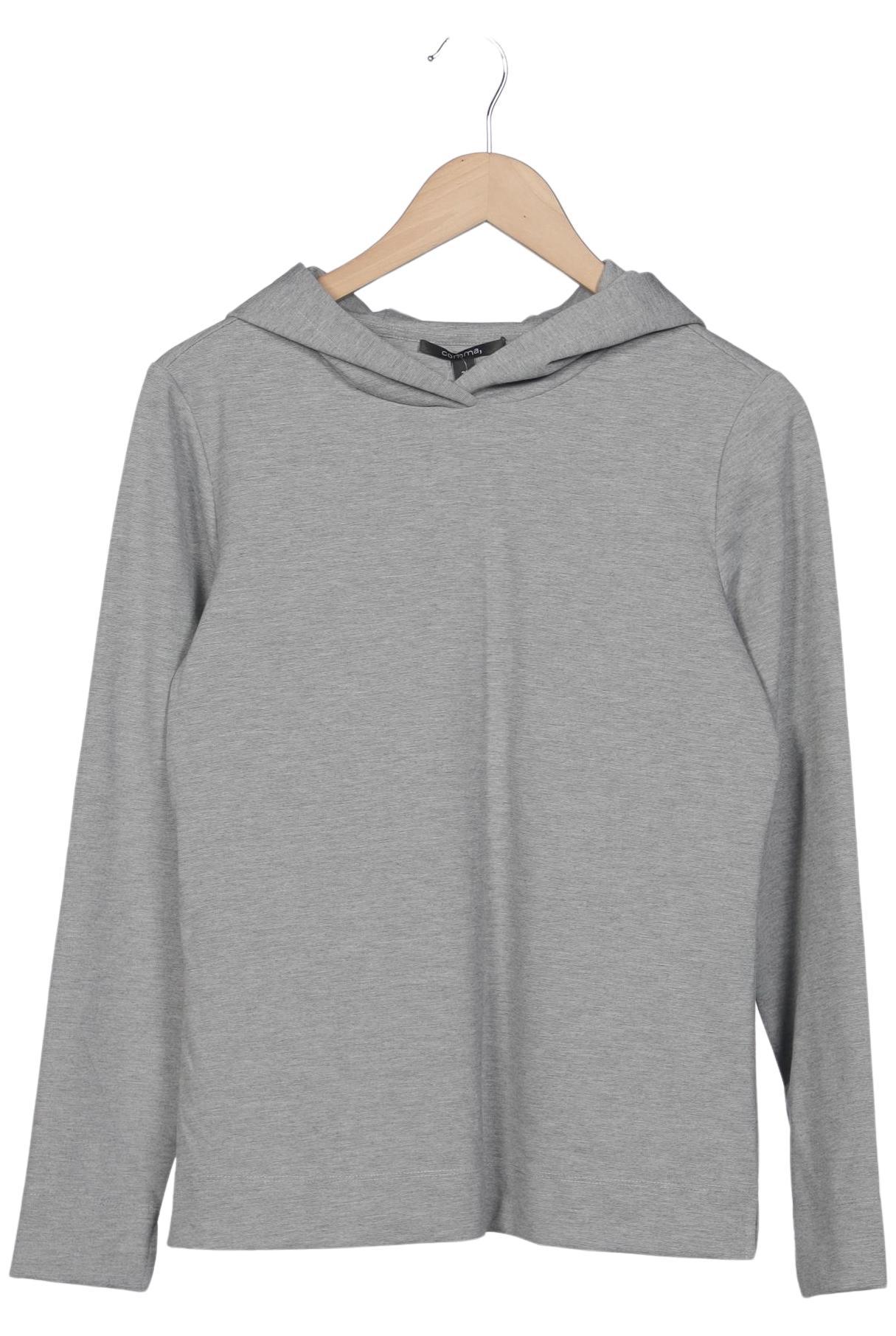 

Comma Damen Kapuzenpullover, grau, Gr. 38