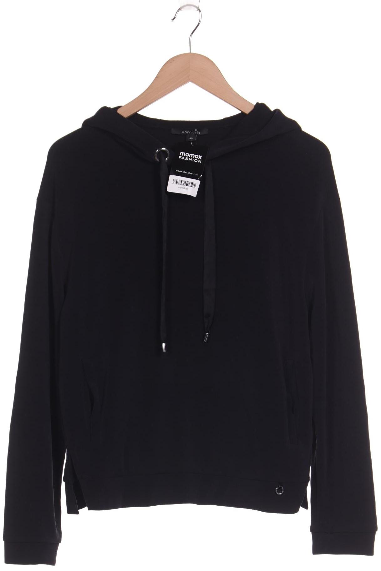 

Comma Damen Kapuzenpullover, schwarz, Gr. 38